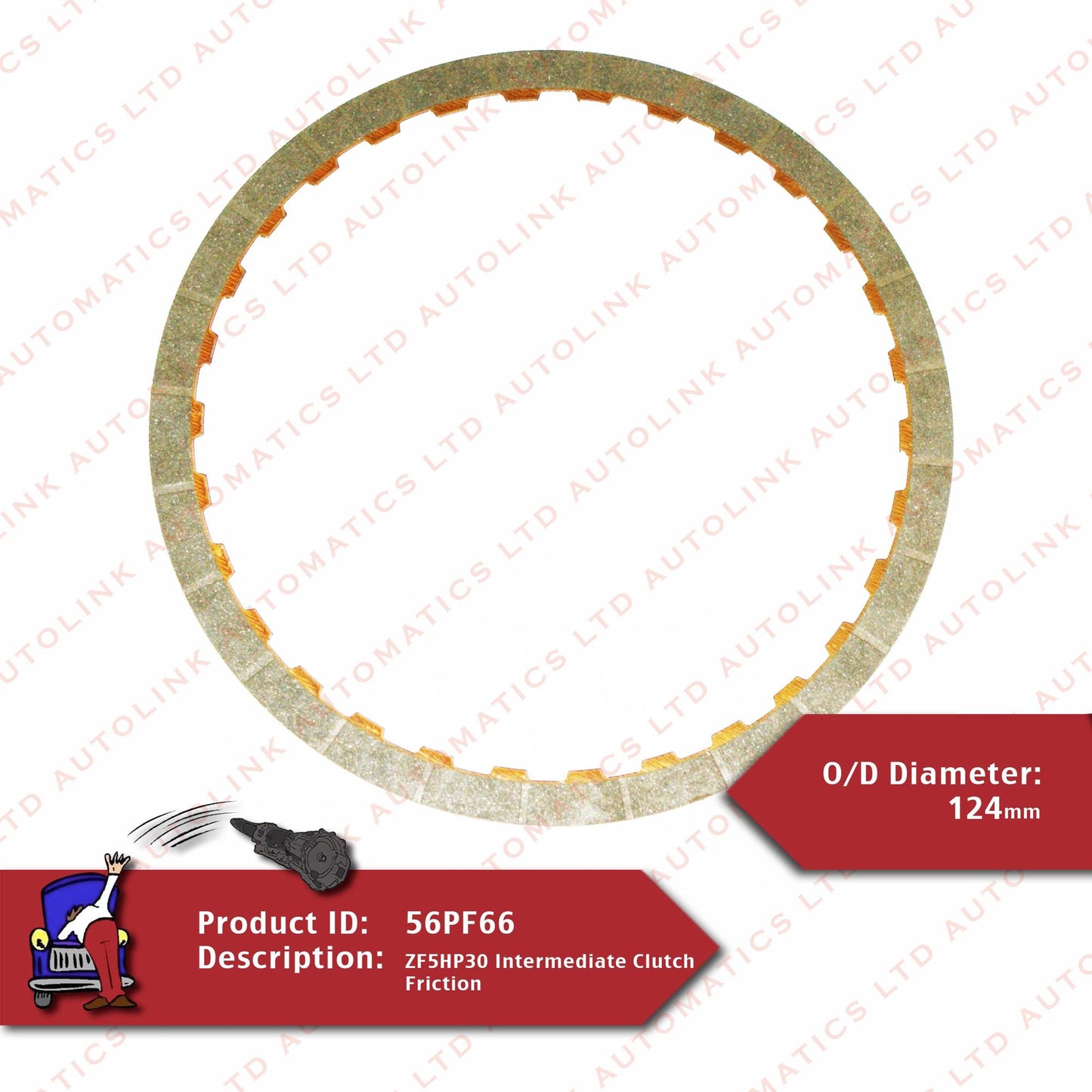 ZF5HP30 Intermediate Clutch Friction