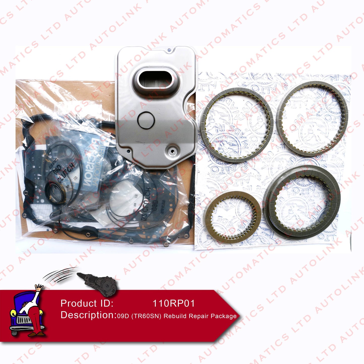 09D (TR60SN) Rebuild Repair Package