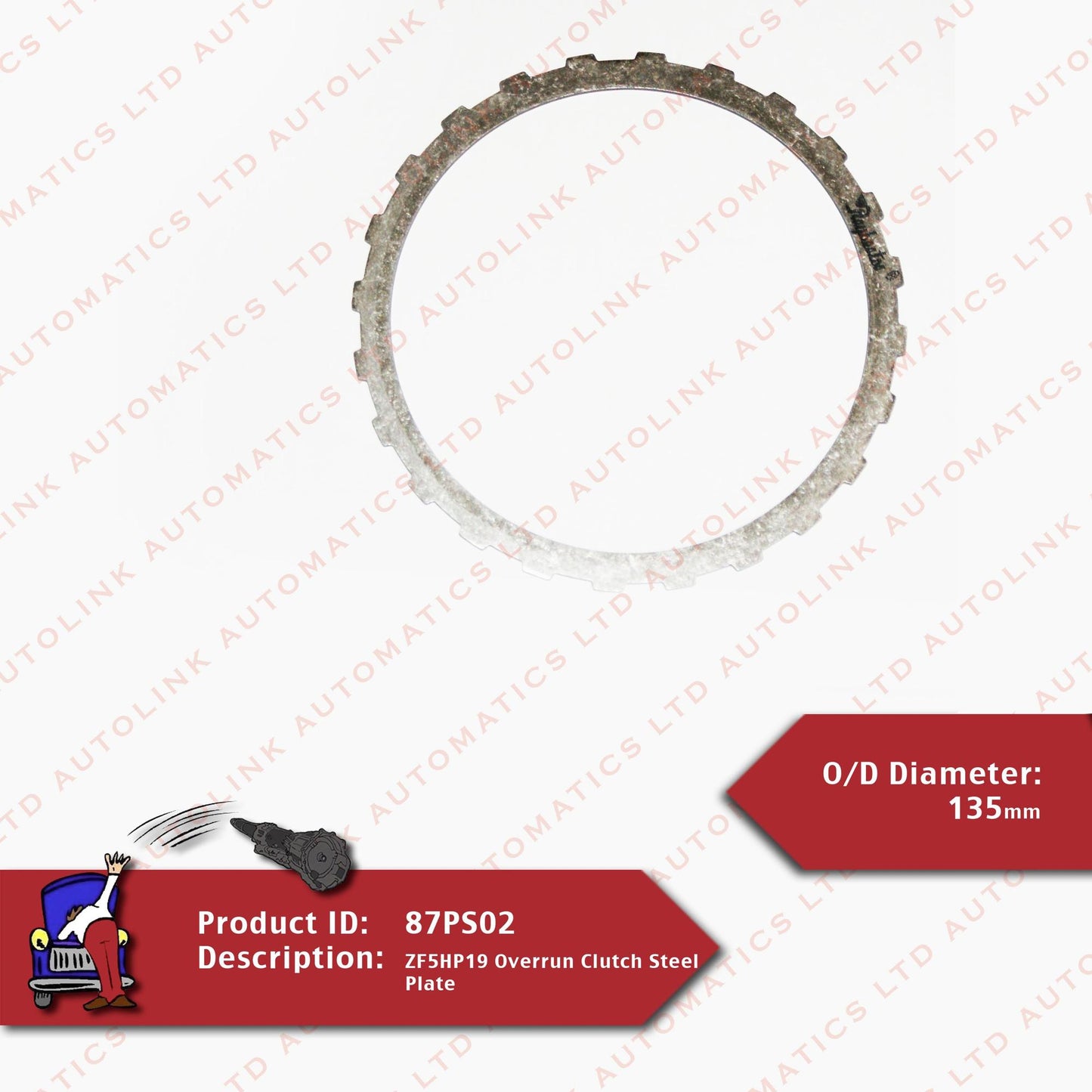 ZF5HP19 Overrun Clutch Steel Plate