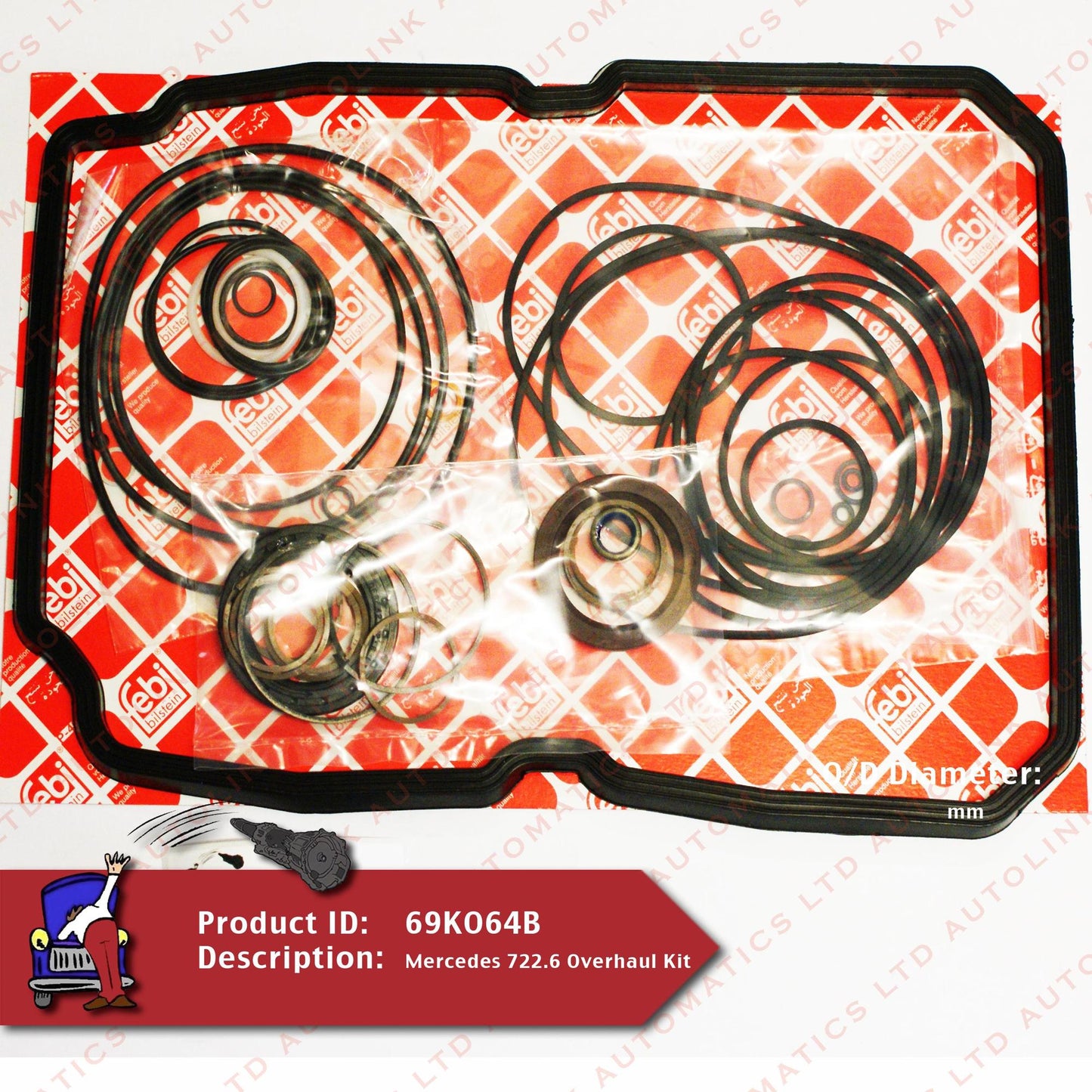 Mercedes 722.6 Overhaul Kit