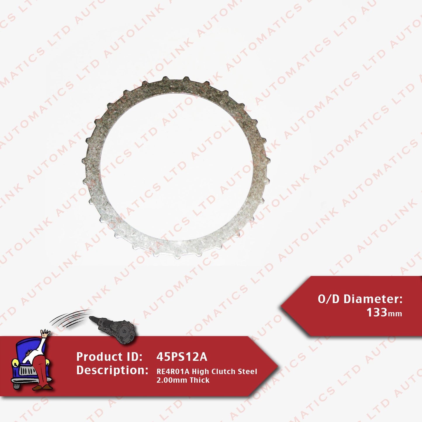 RE4R01A High Clutch Steel 2.00mm Thick