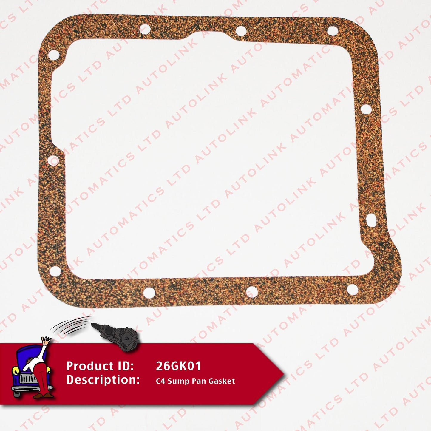 C4 Sump Pan Gasket