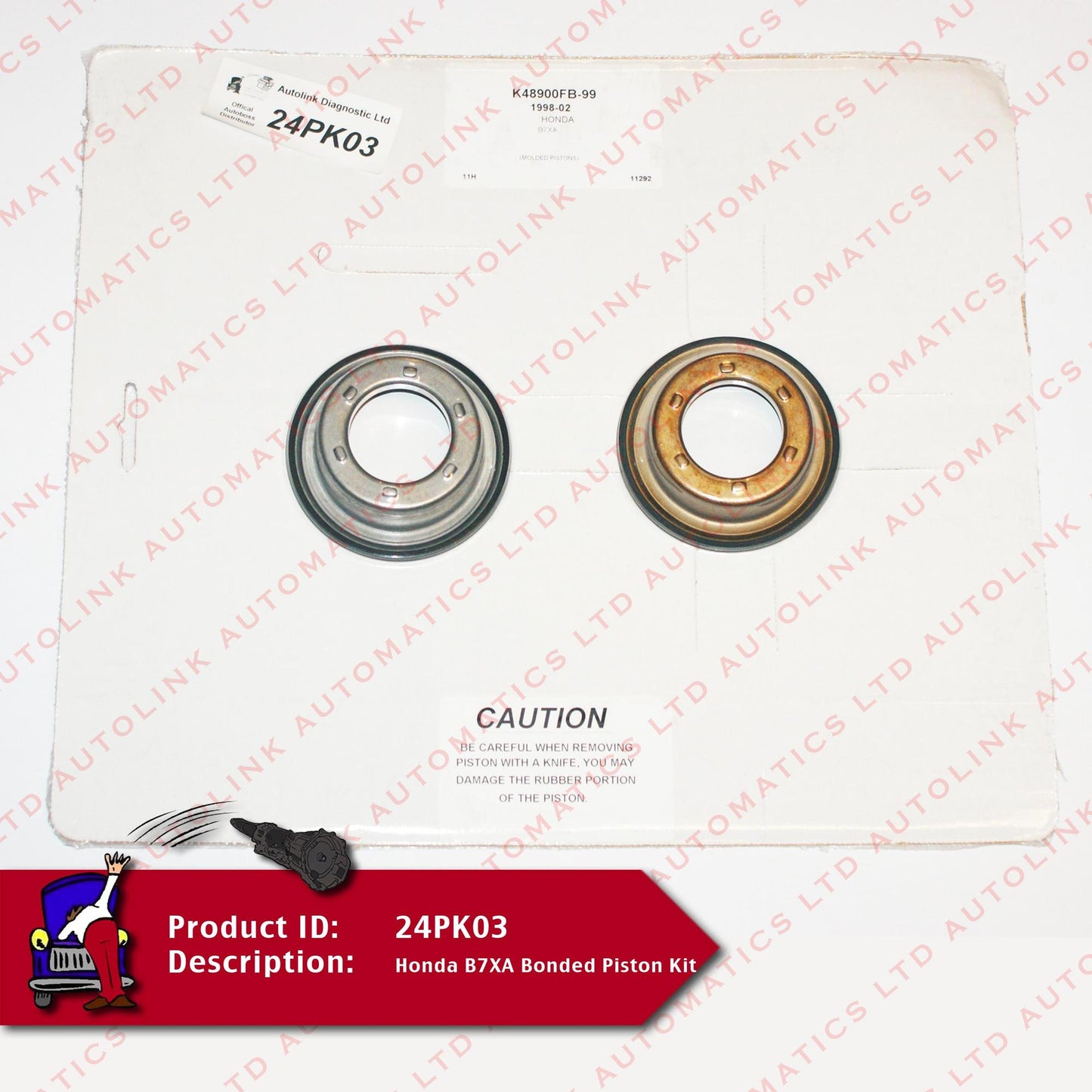 Honda B7XA Bonded Piston Kit