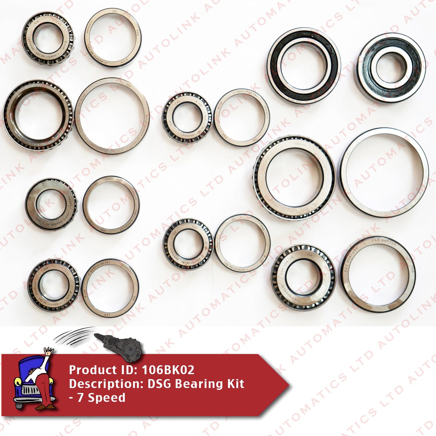 DSG Bearing Kit - 7 Speed