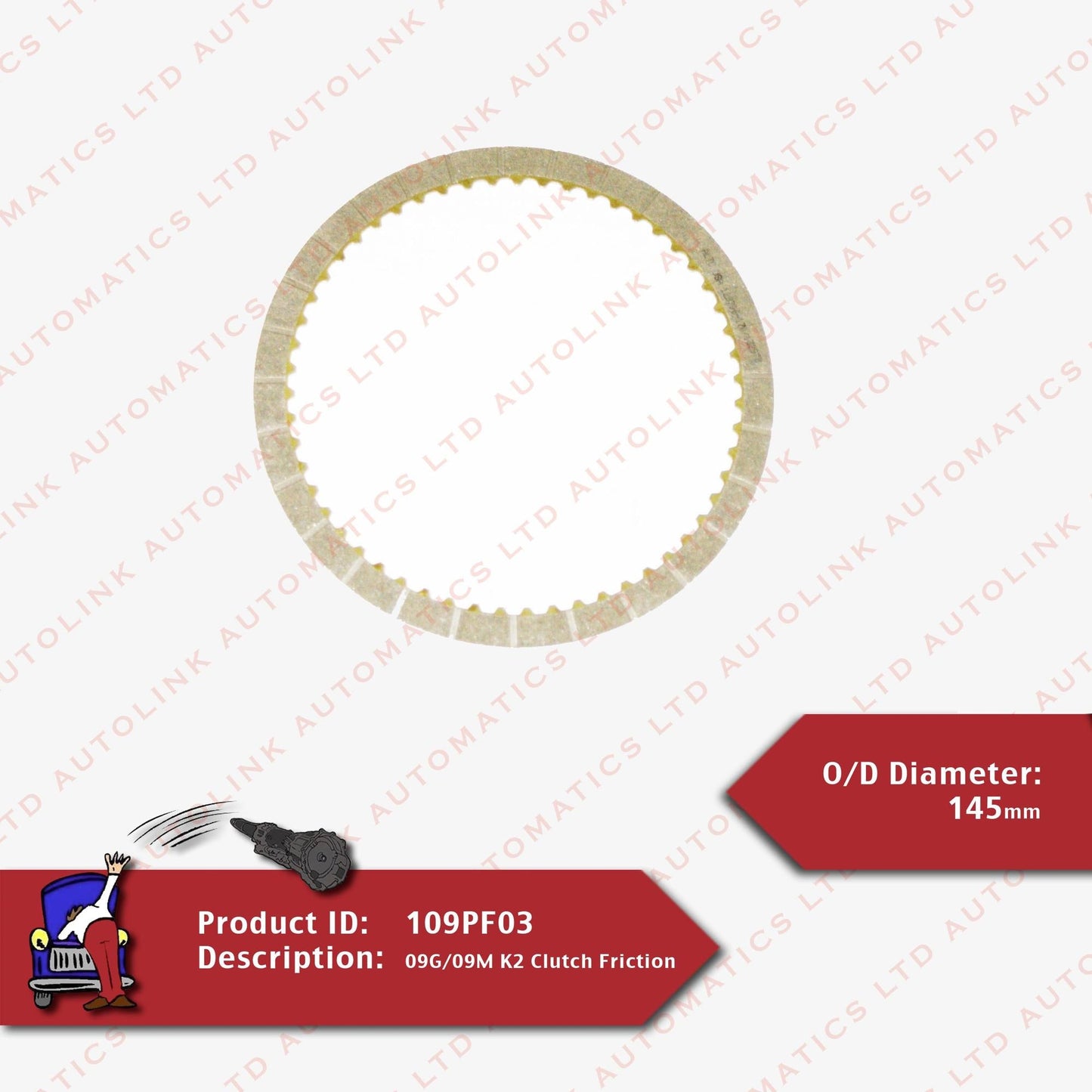 09G/09M K2 Clutch Friction