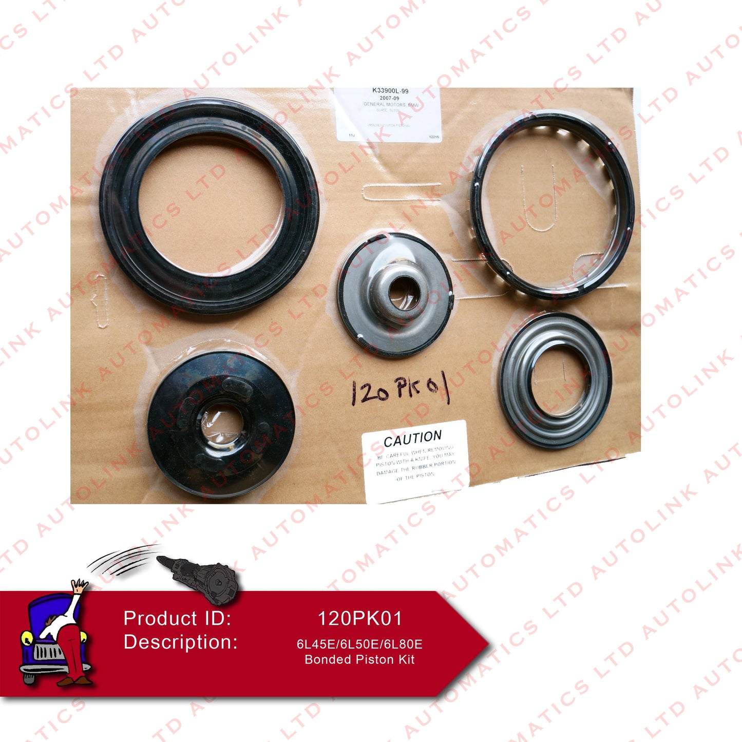 6L45E/6L50E/6L80E Bonded Piston Kit