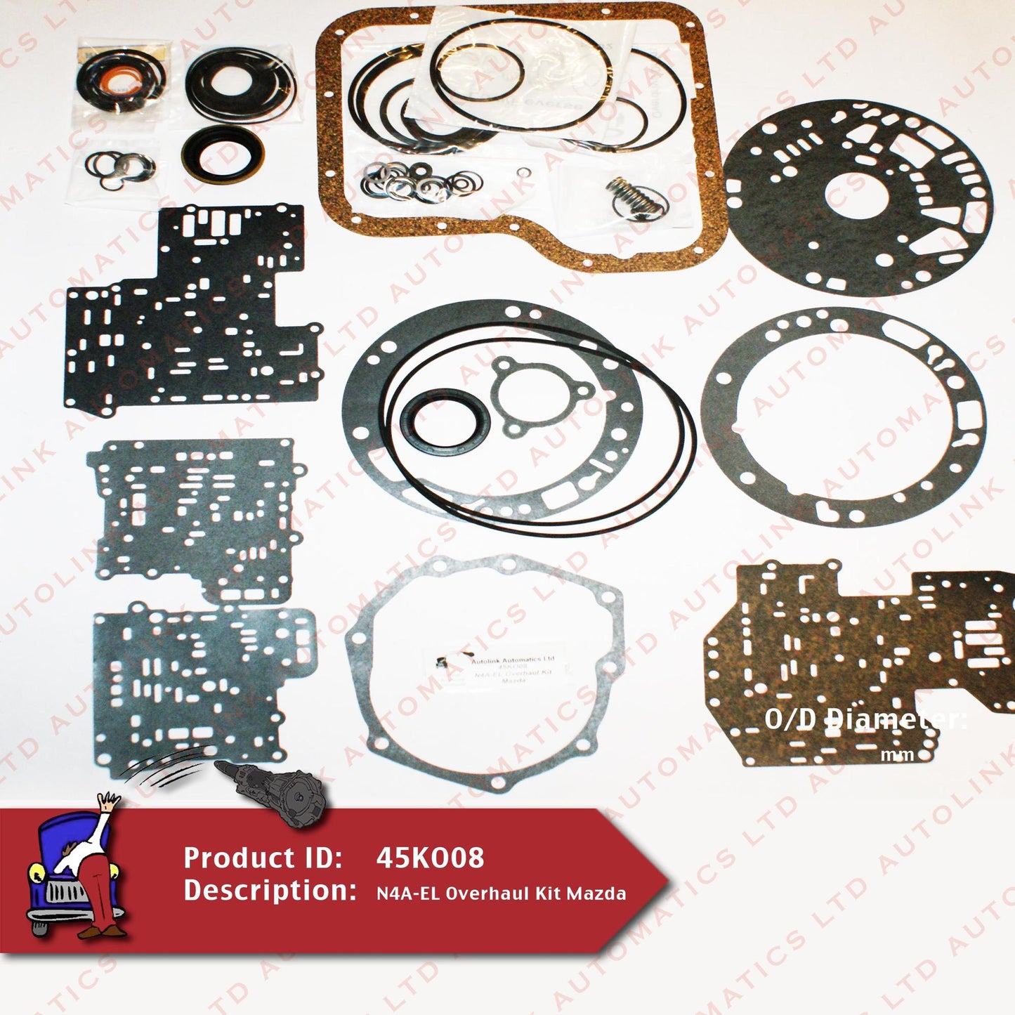 N4A-EL Overhaul Kit Mazda