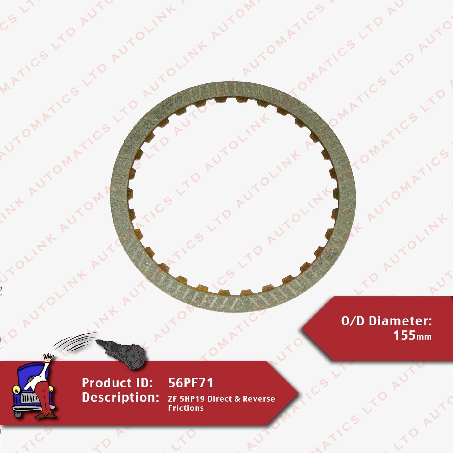 ZF 5HP19 Direct & Reverse Frictions
