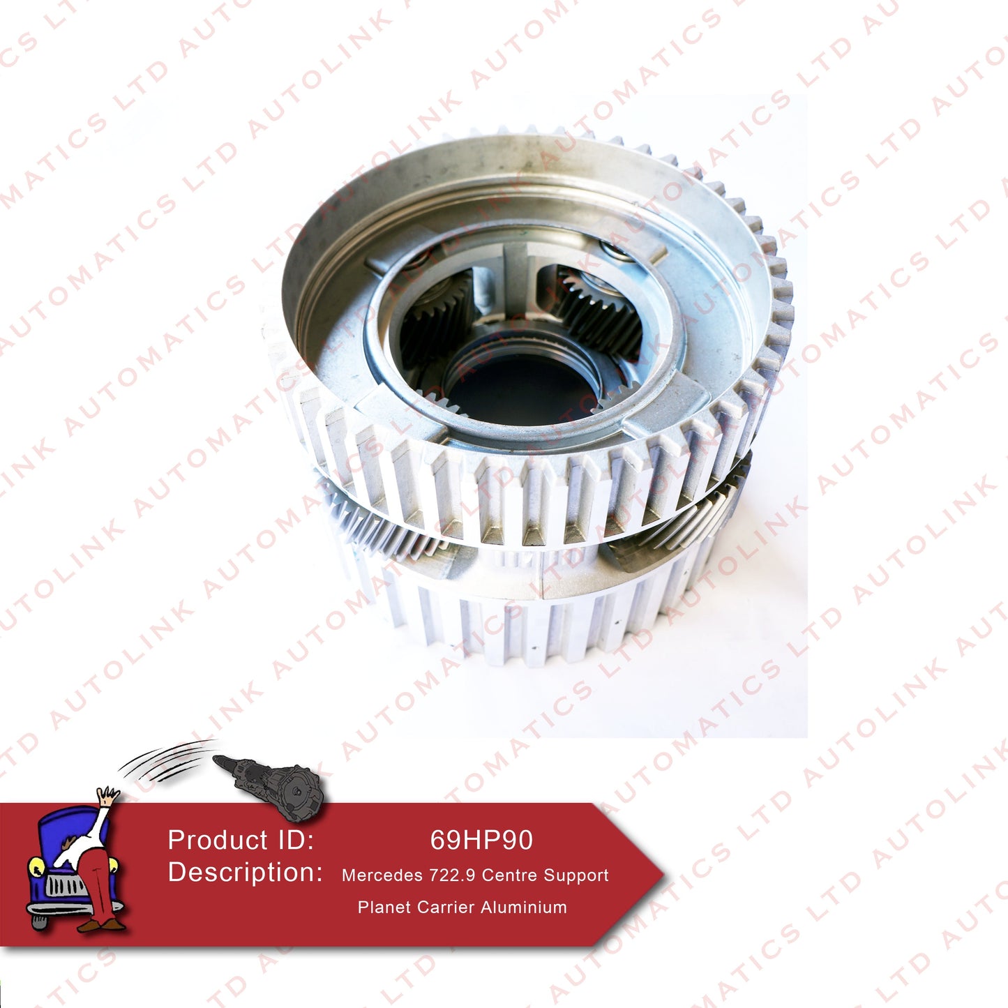 Merc 722.9 Centre Support Planet Carrier Alluminium