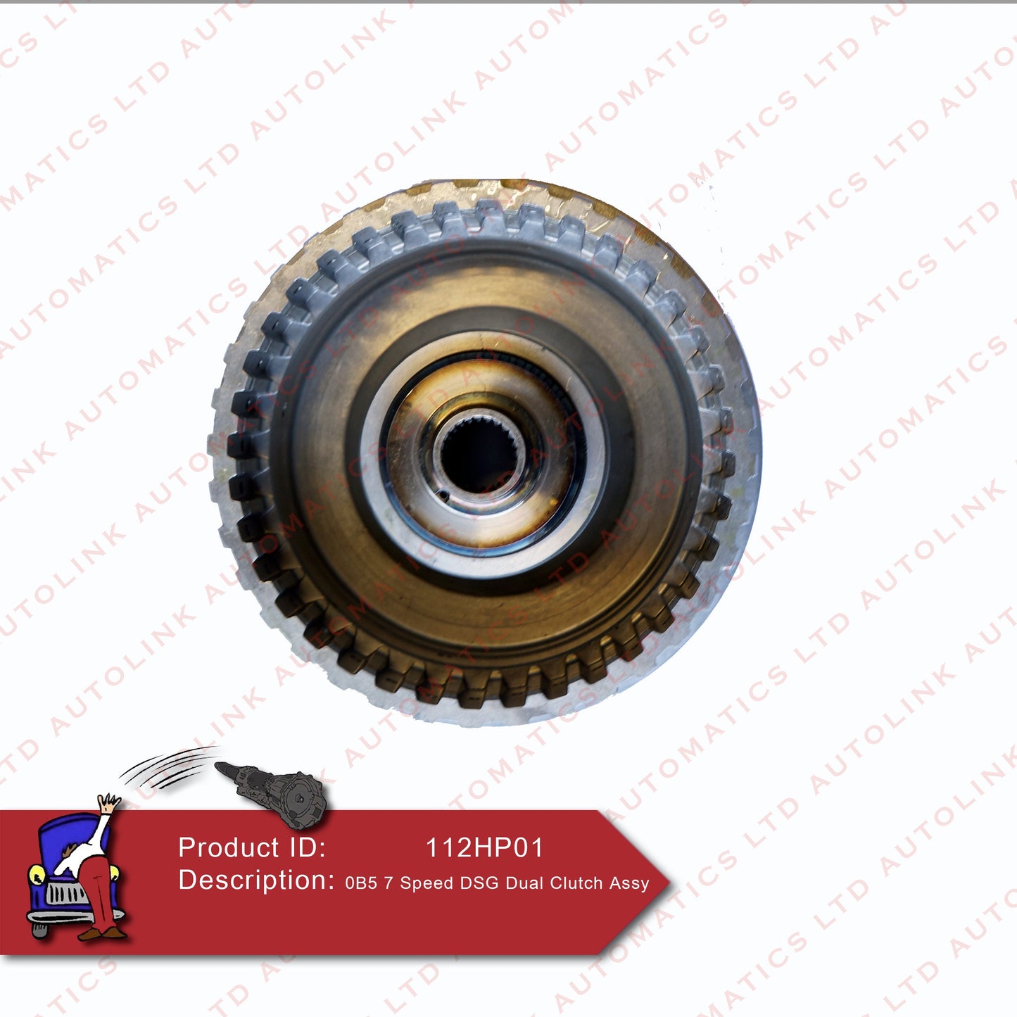 DL501 0B5 7 Speed DSG Dual Clutch Assy New
