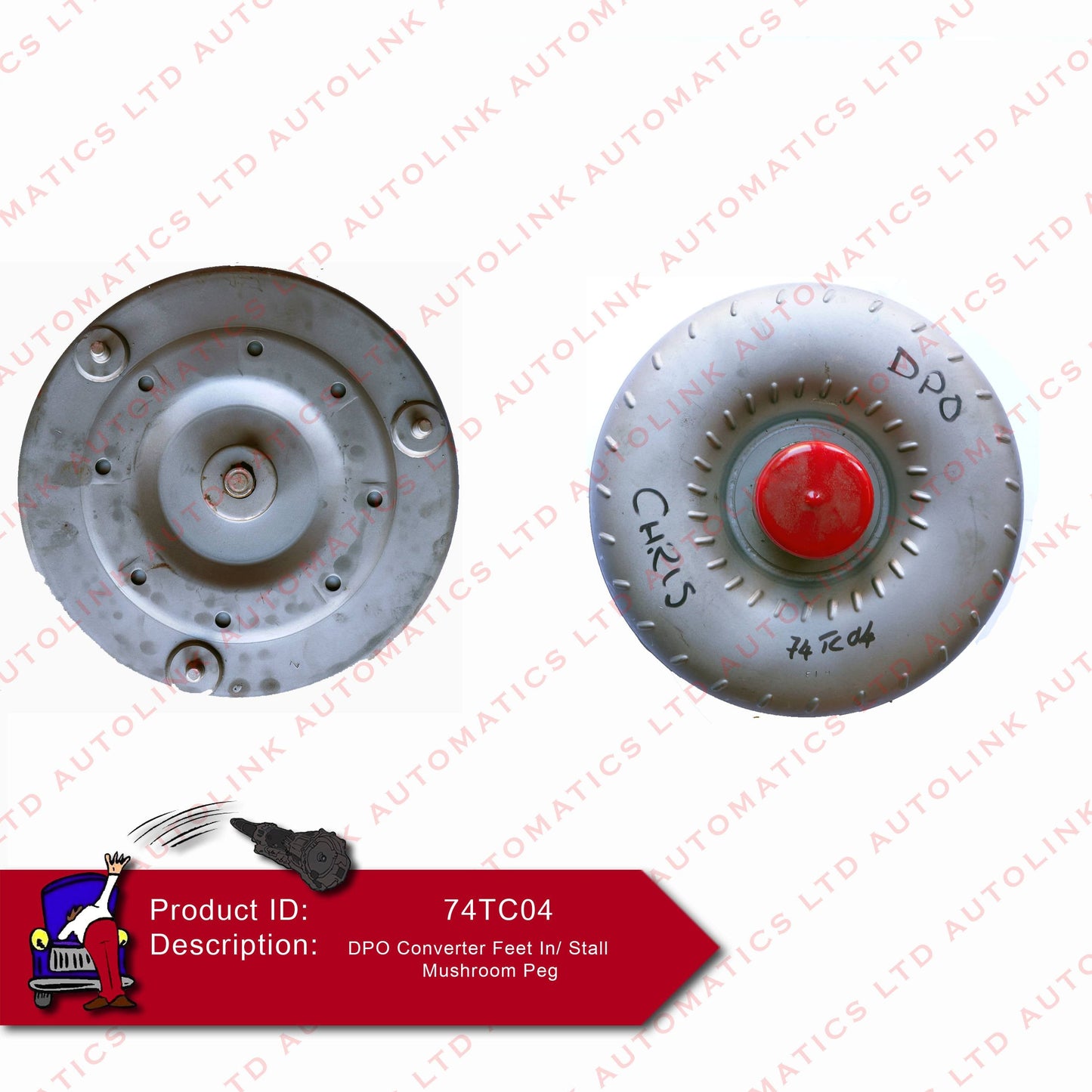 DPO Converter Feet In / Stall Mushroom Peg