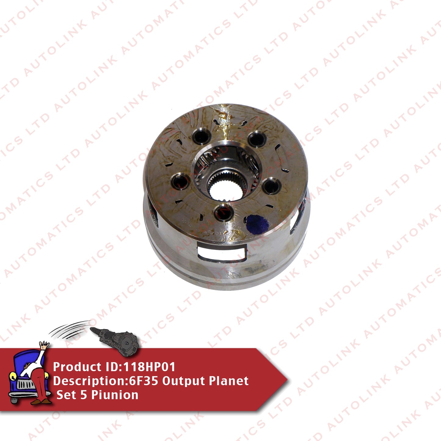 6F35 Output Planet Set 5 Pinion