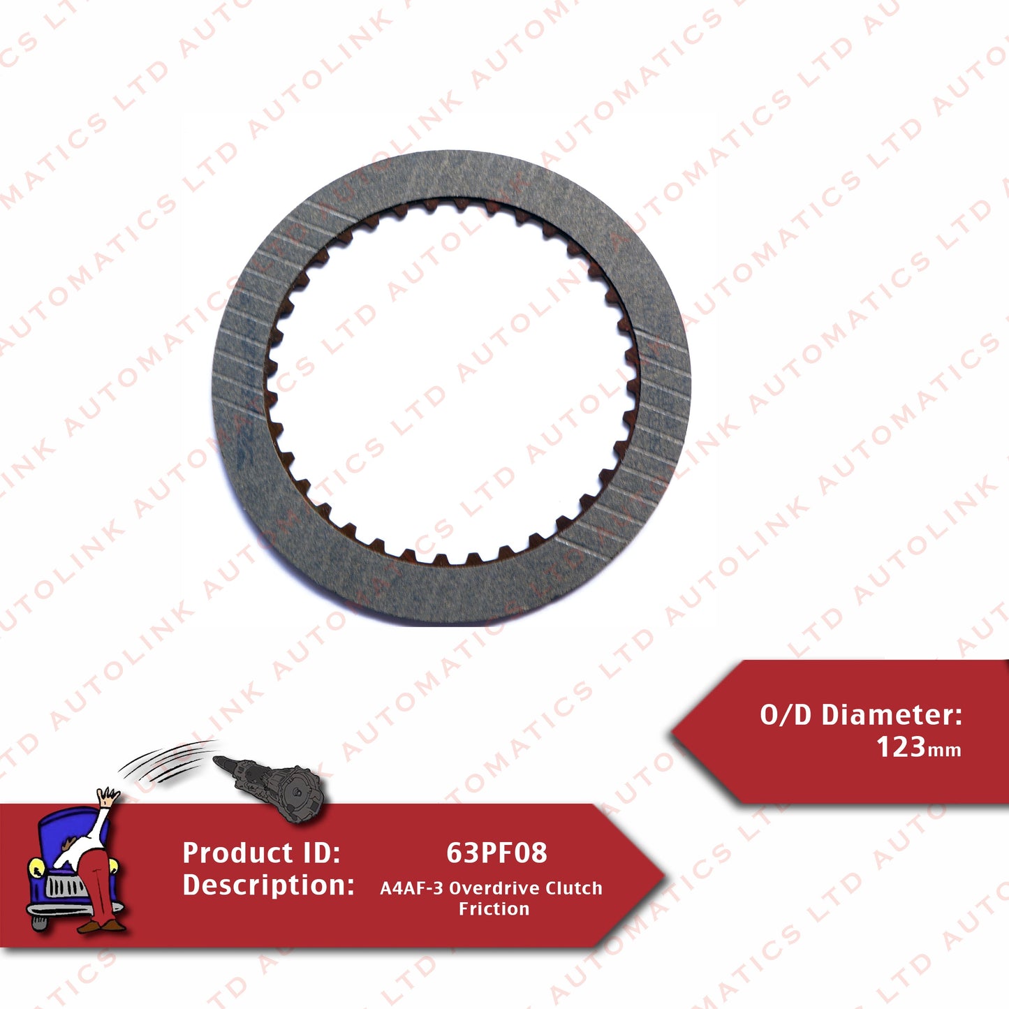 A4AF-3 Overdrive Clutch Friction