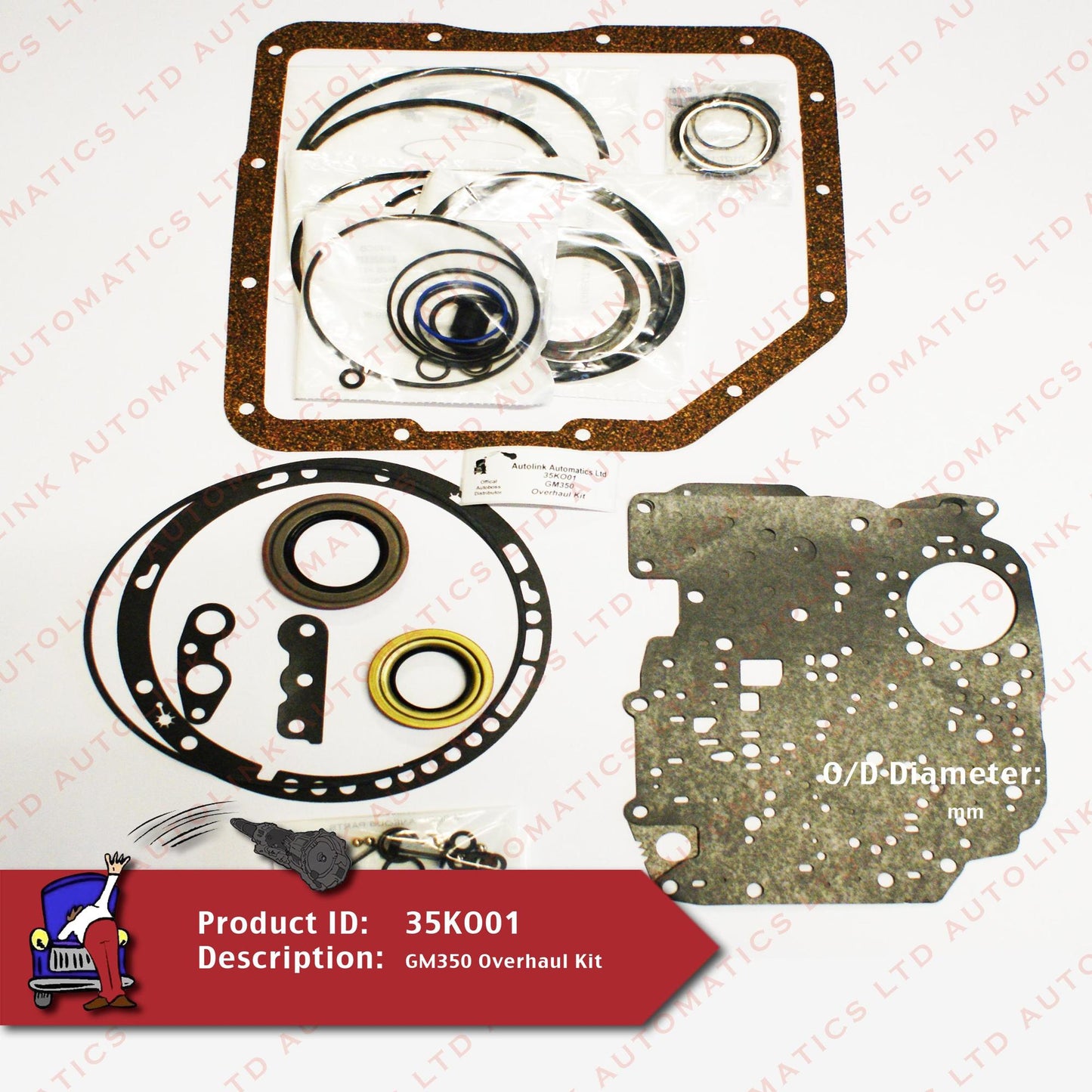 GM350 Overhaul Kit