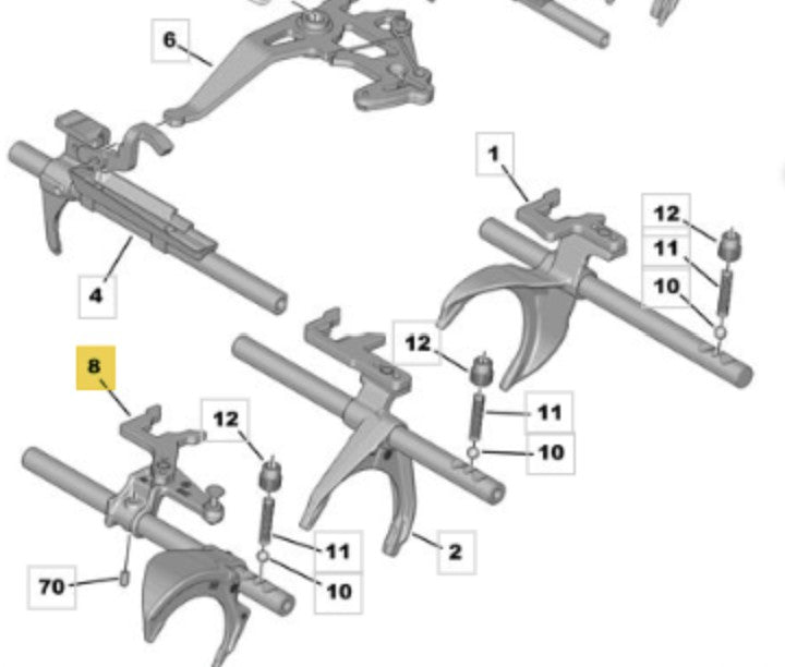 ML6 SELECTOR FORKS