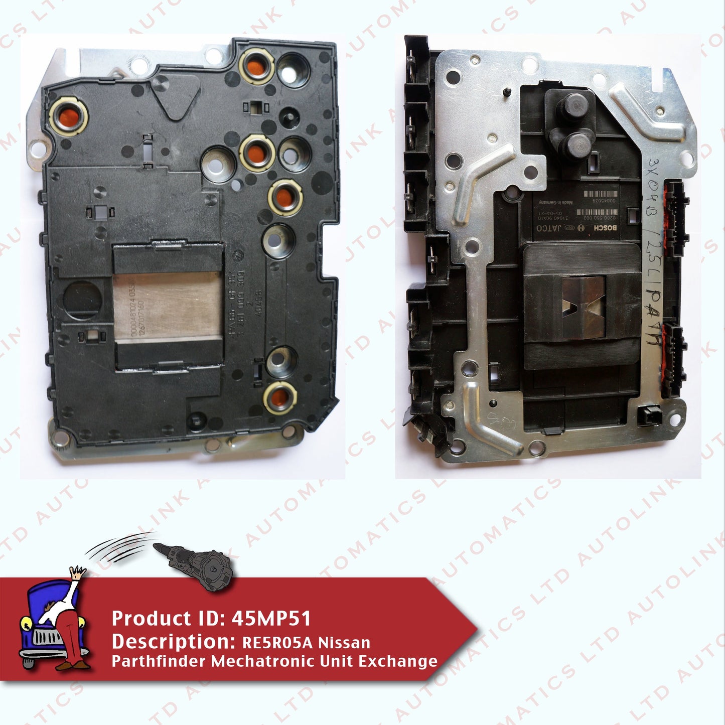 RE5R05A Nissan Parthfinder Mechatronic Unit Exchange