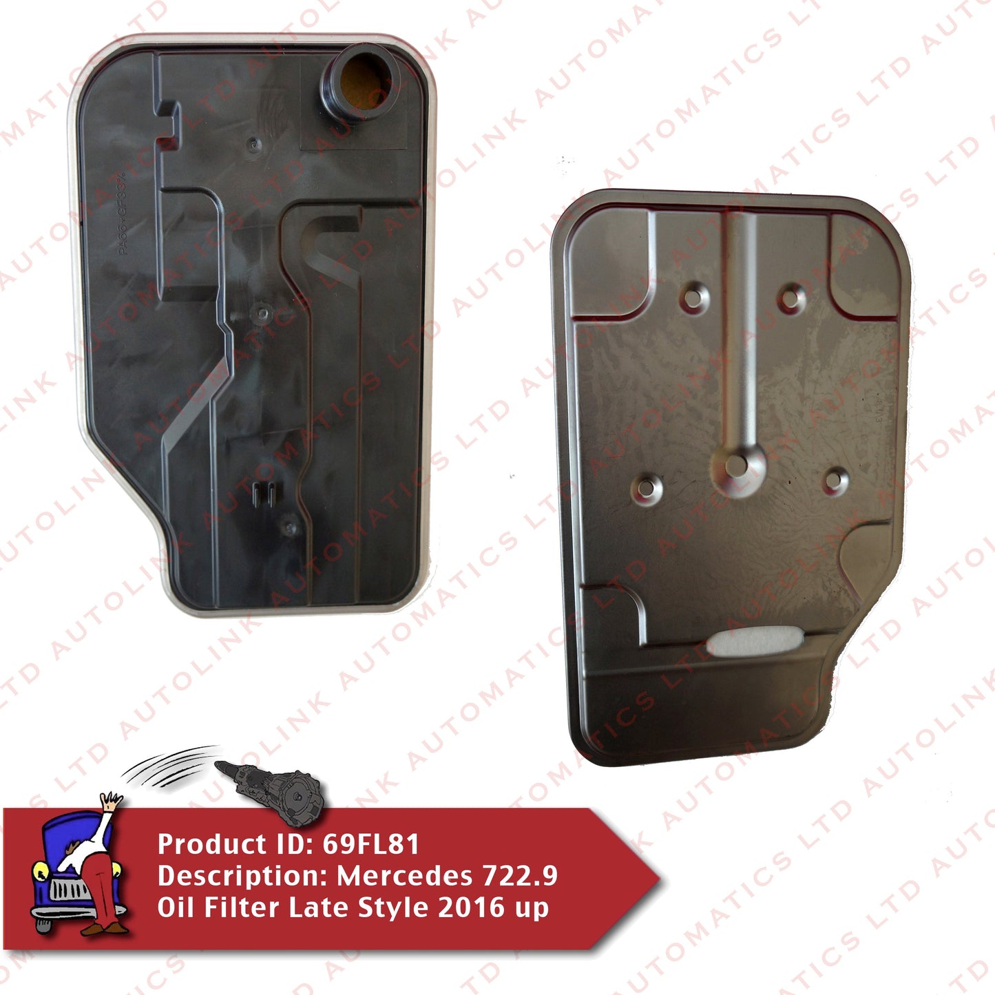 Mercedes 722.9 Oil Filter Late Style 2016 up