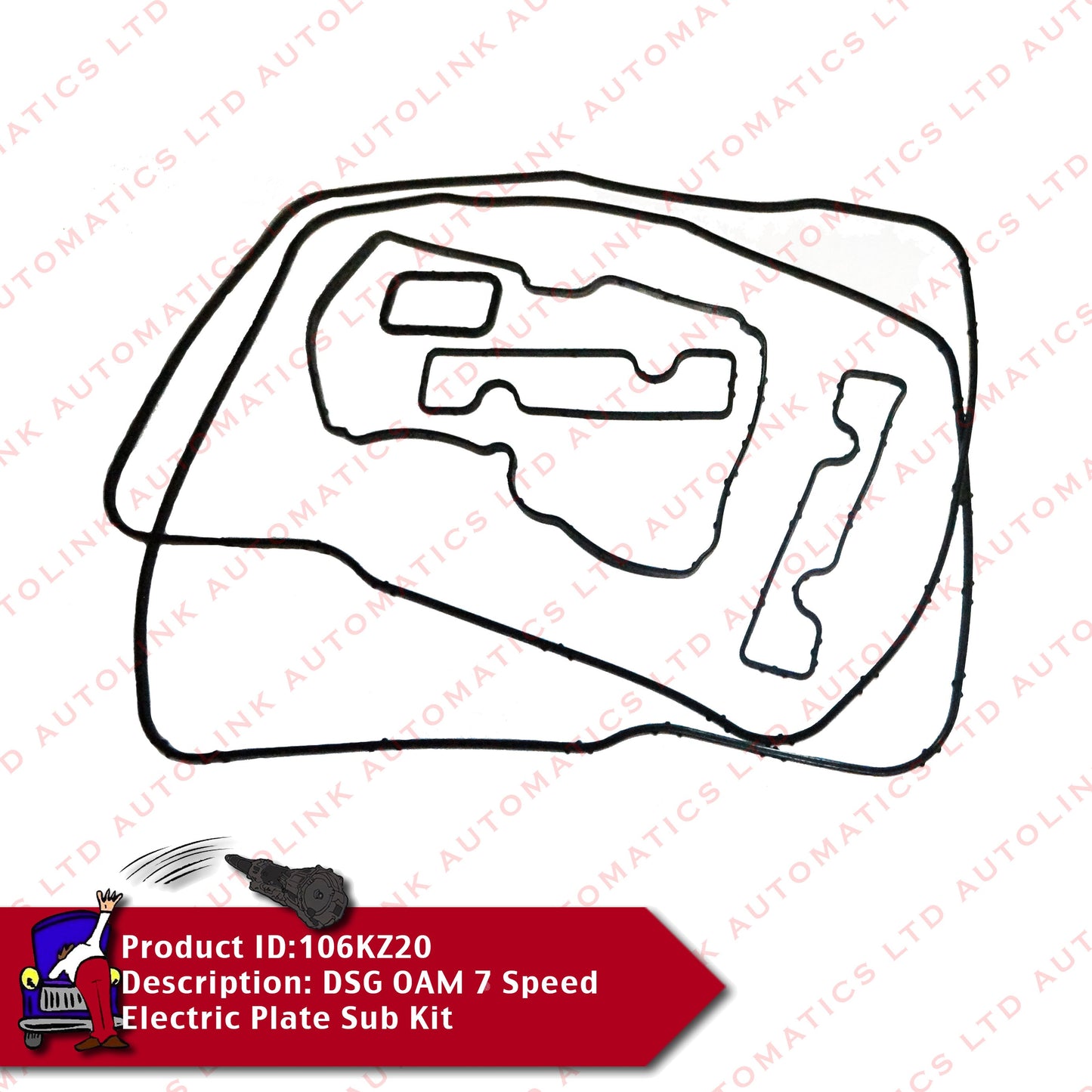 DQ200 0AM 7 Speed Electric Plate Sub Kit
