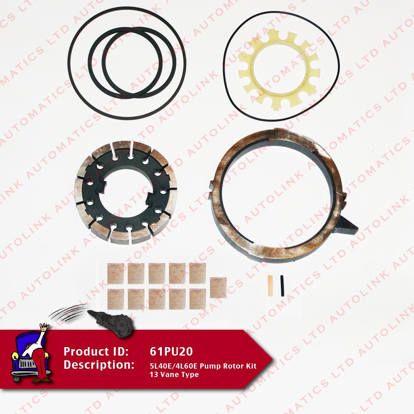 5L40E/4L60E Pump Rotor Kit 13 Vane Type