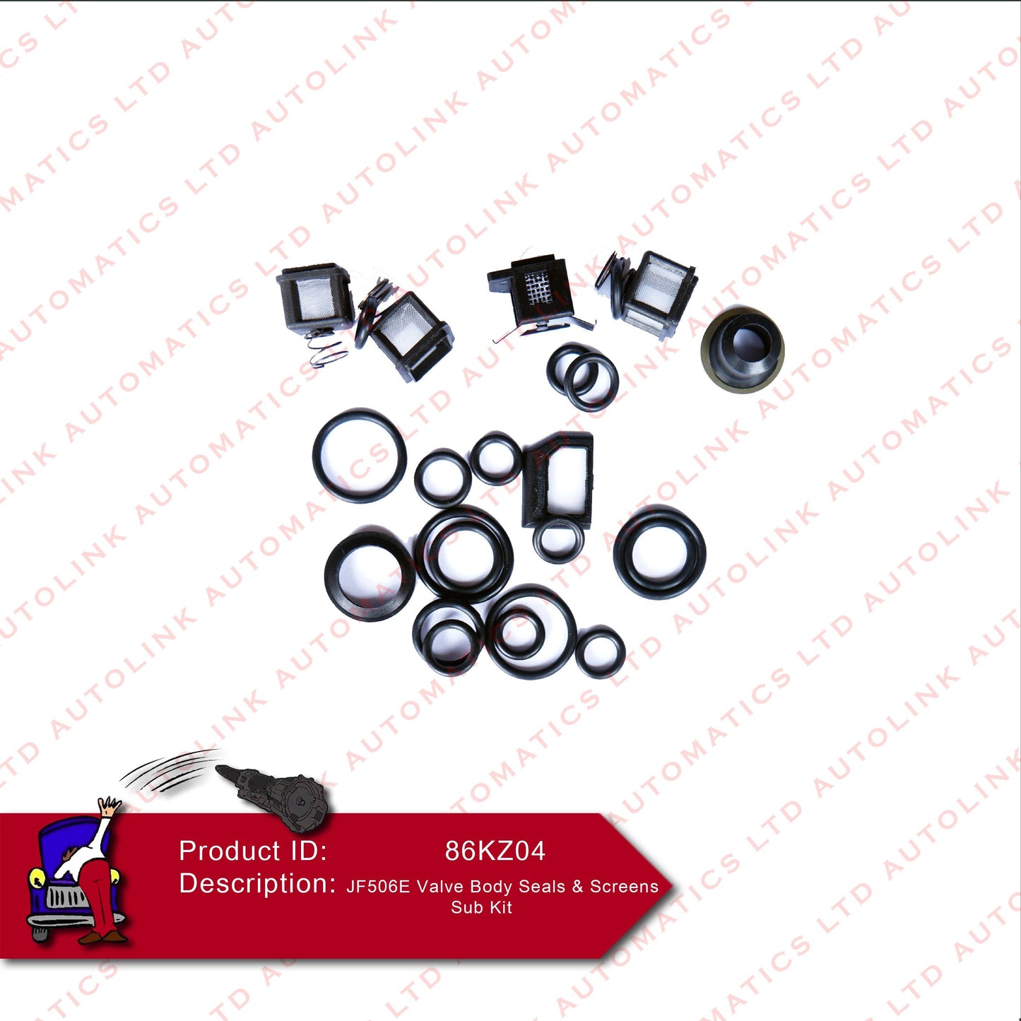 JF506E Valve Body Seals & Screens Sub Kit