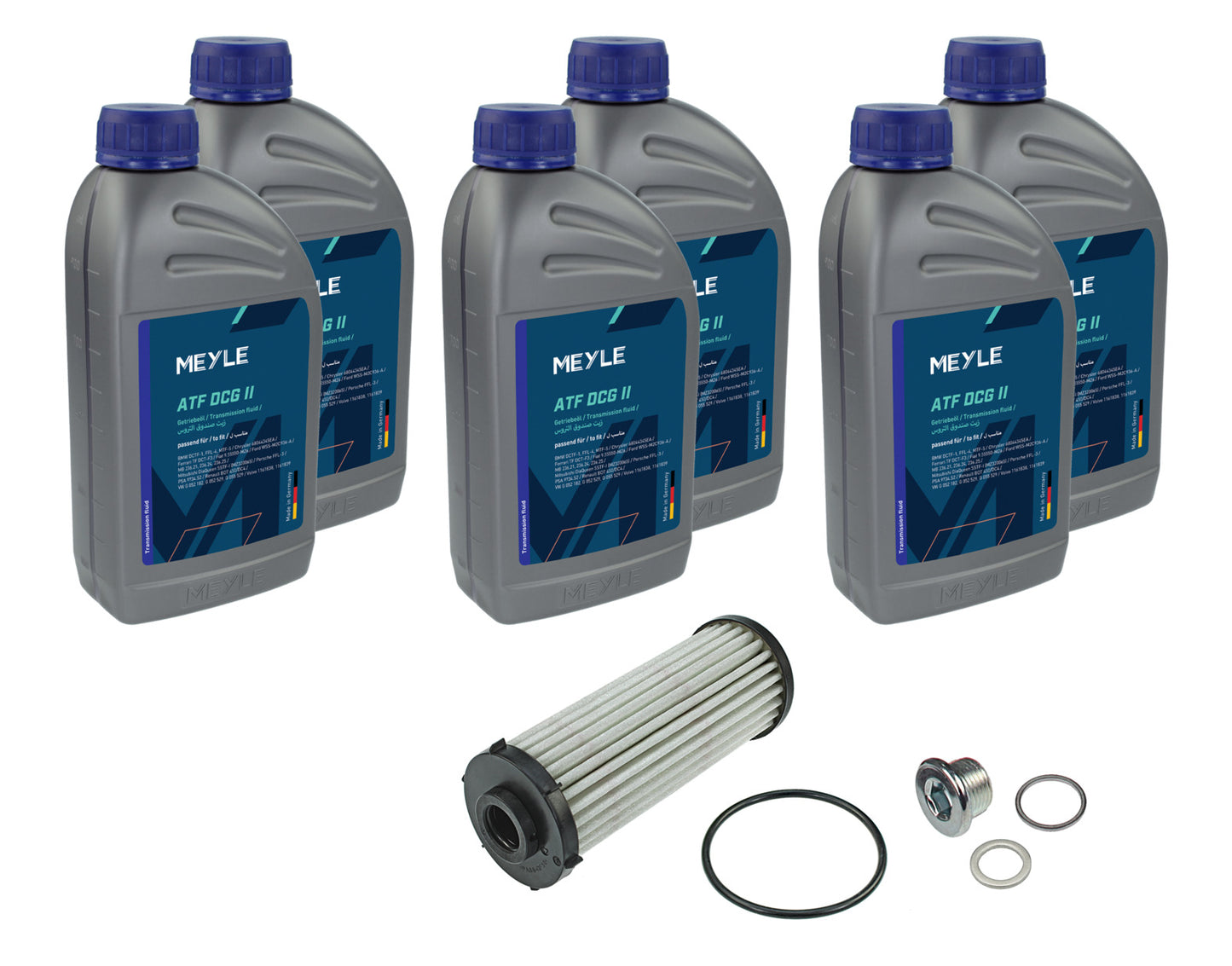 DQ500, DQ400 02G, 0BH, 0DD AUDI MEYLE SERVICE KIT