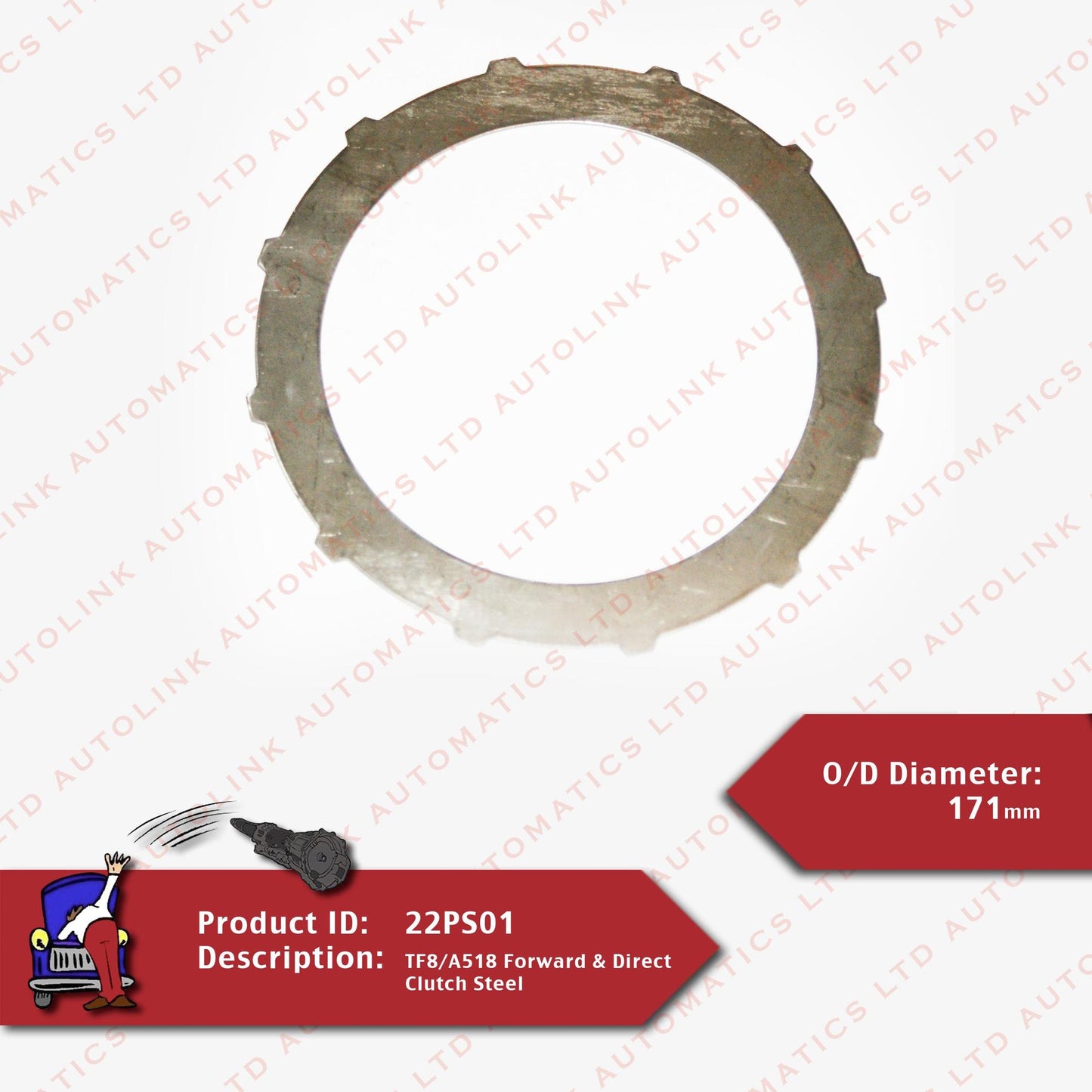 TF8/A518 Forward & Direct Clutch Steel