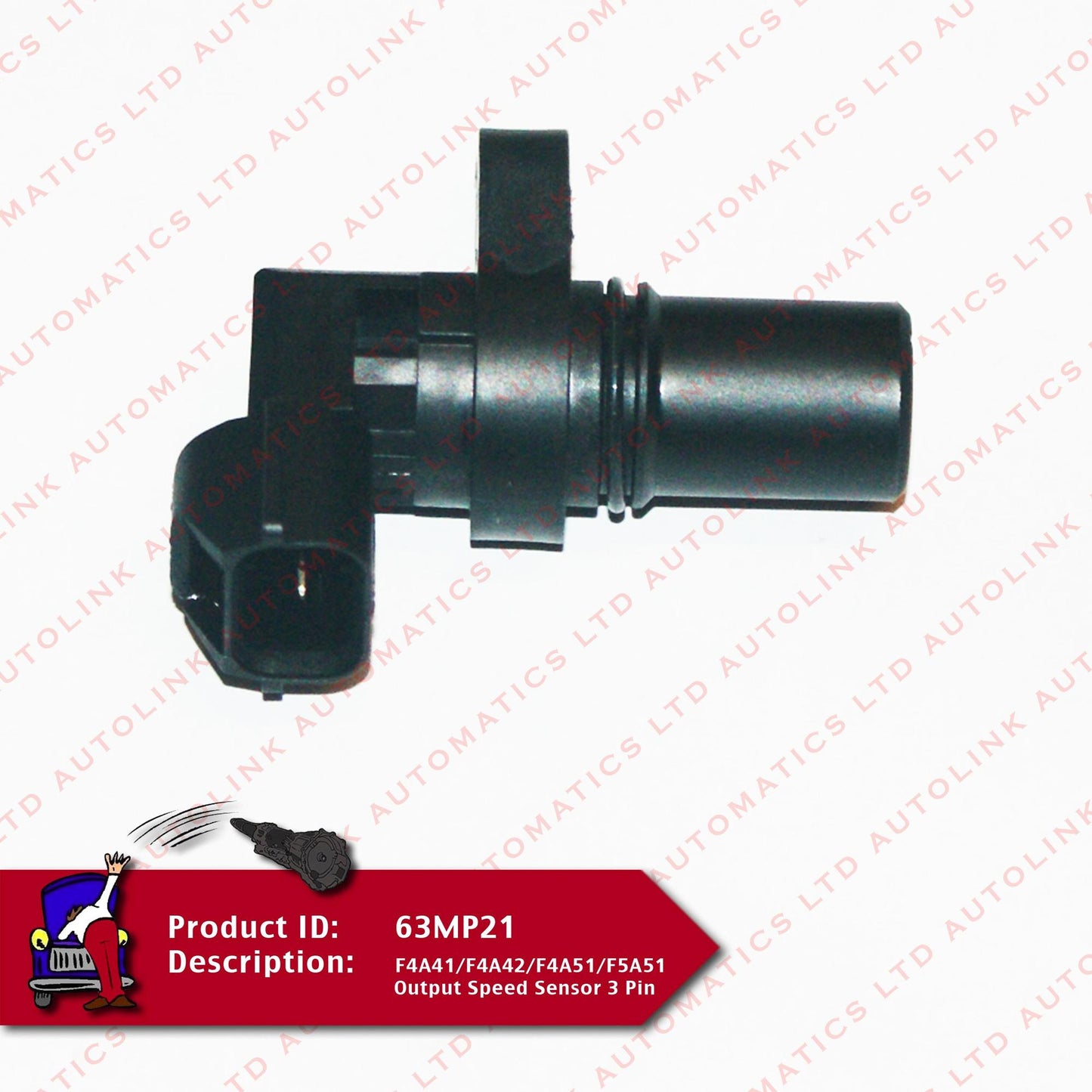 F4A41/F4A42/F4A51/F5A51 Output Speed Sensor 3 Pin