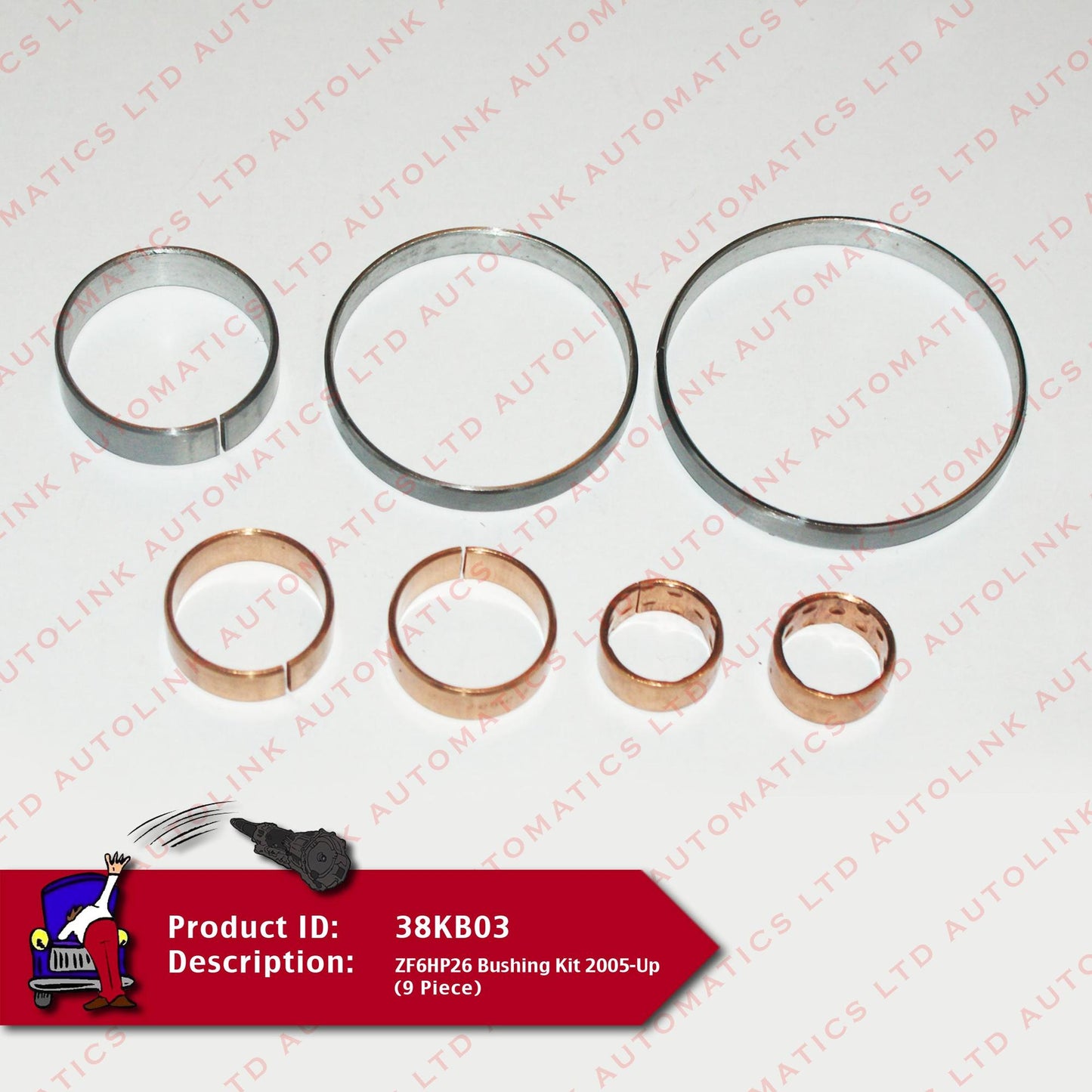 ZF6HP26 Bushing Kit 9 Peice 2005-Up