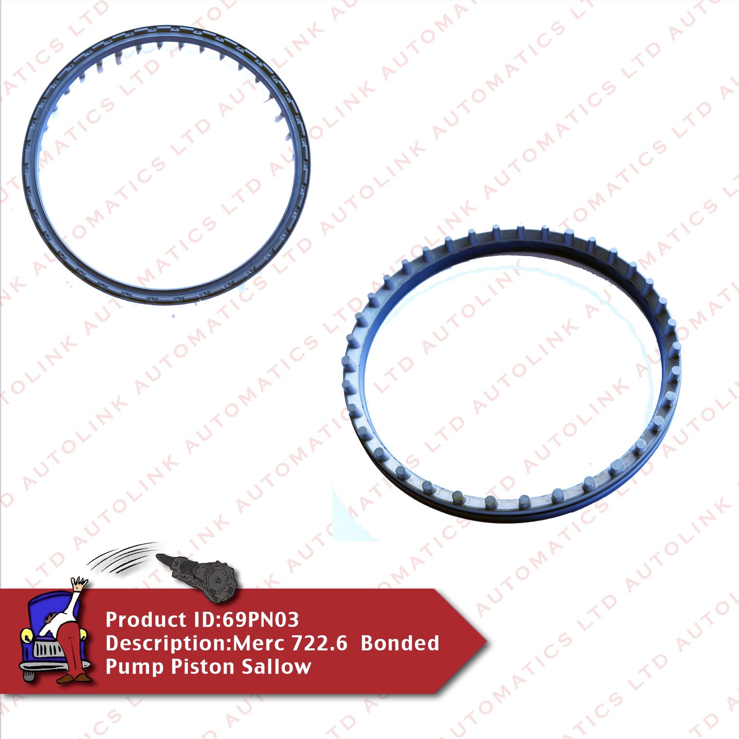 Merc 722.6 Bonded Pump Piston Sallow