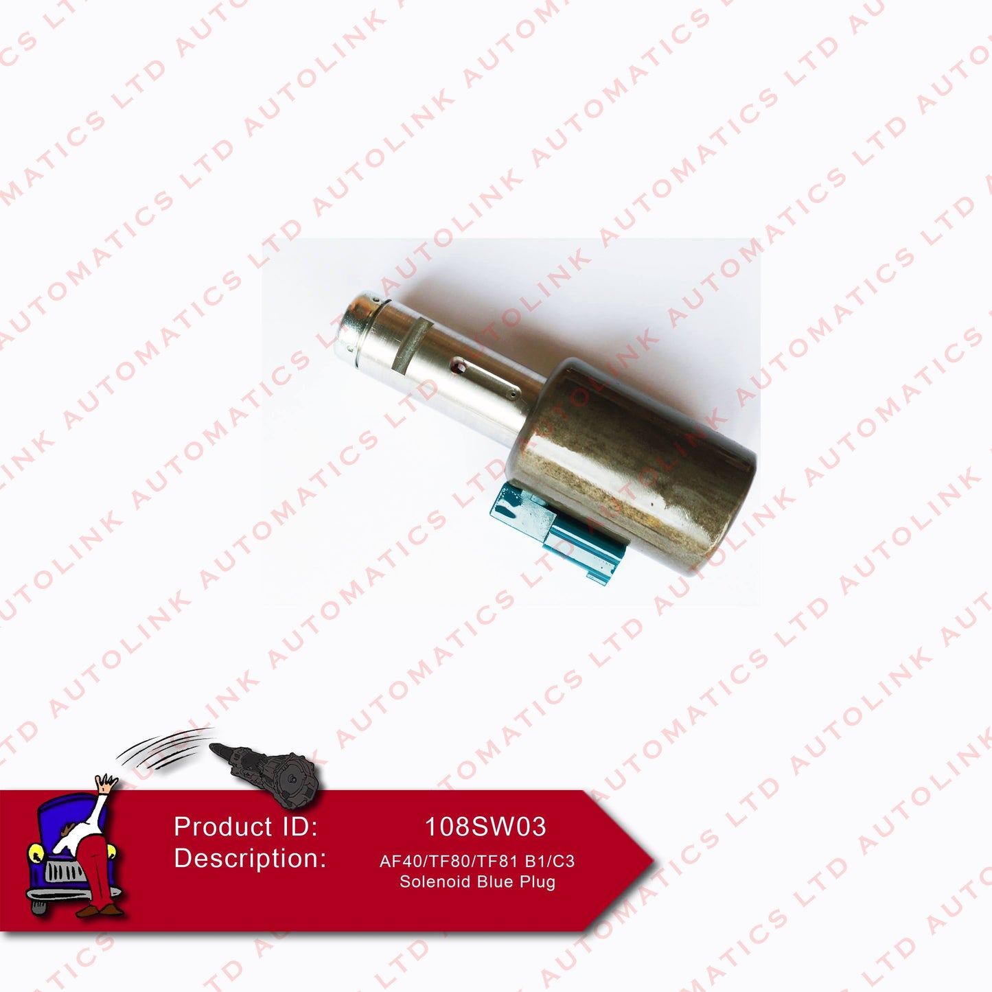 AF40/TF80/TF81 B1/C3 Solenoid Red Plug