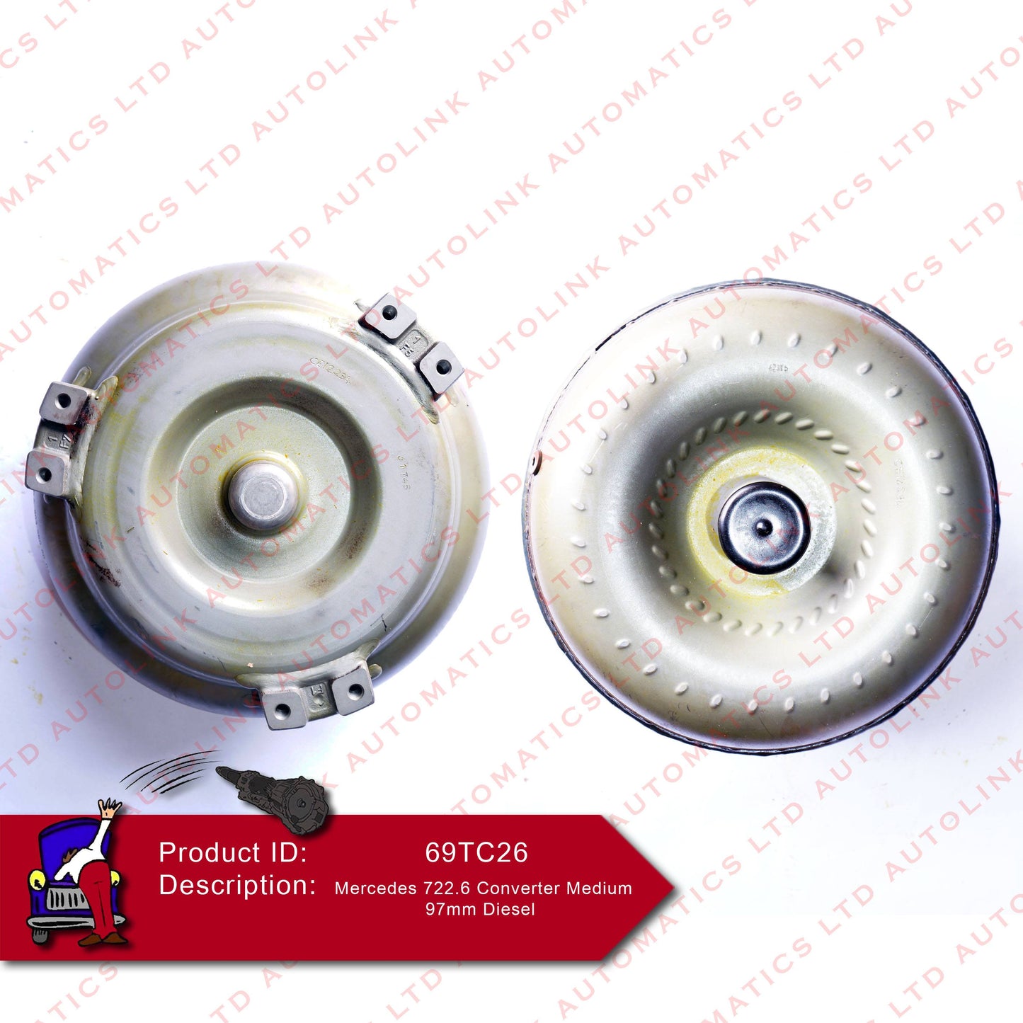 Mercedes 722.6 Converter Medium 97mm Diesel