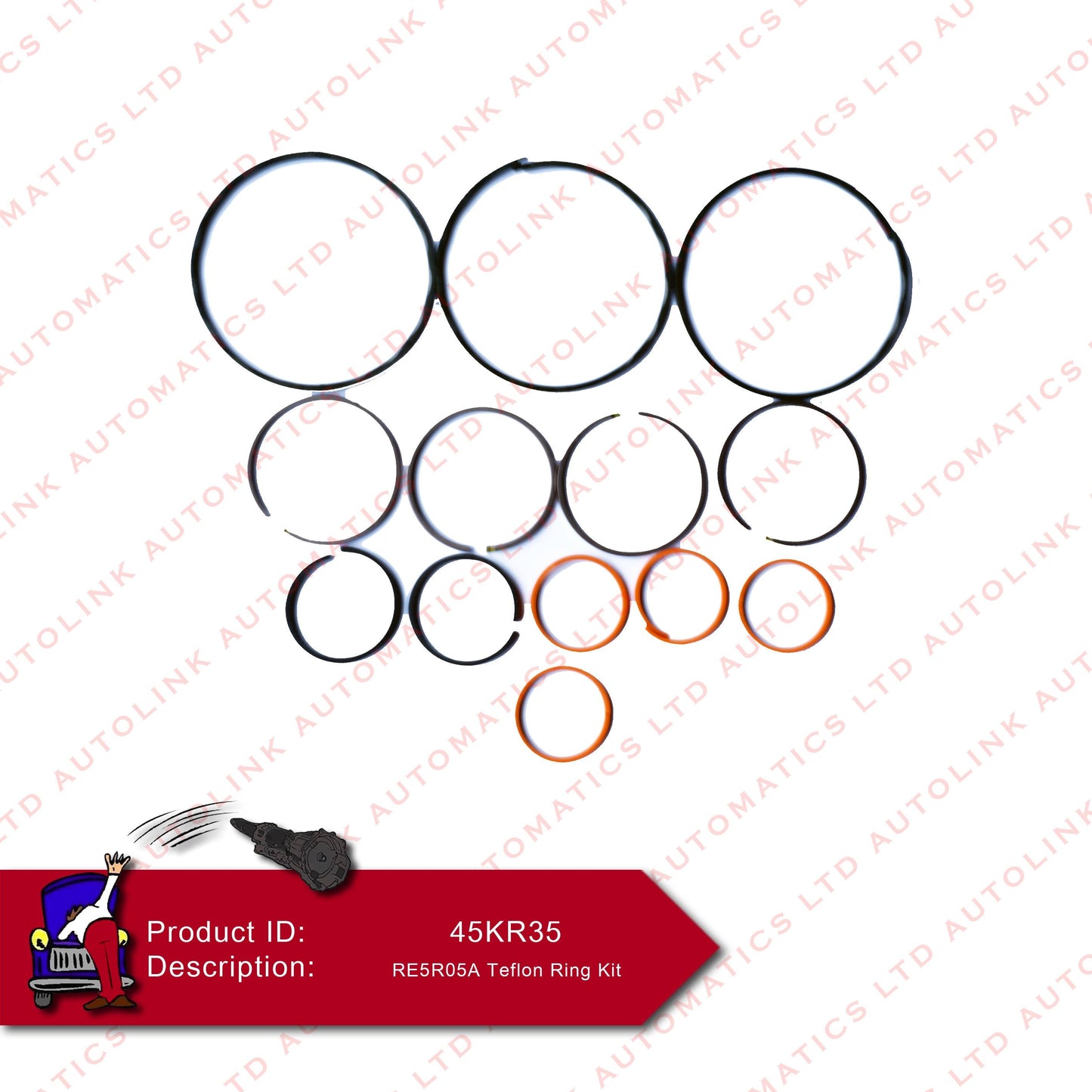RE5R05A Teflon Ring Kit