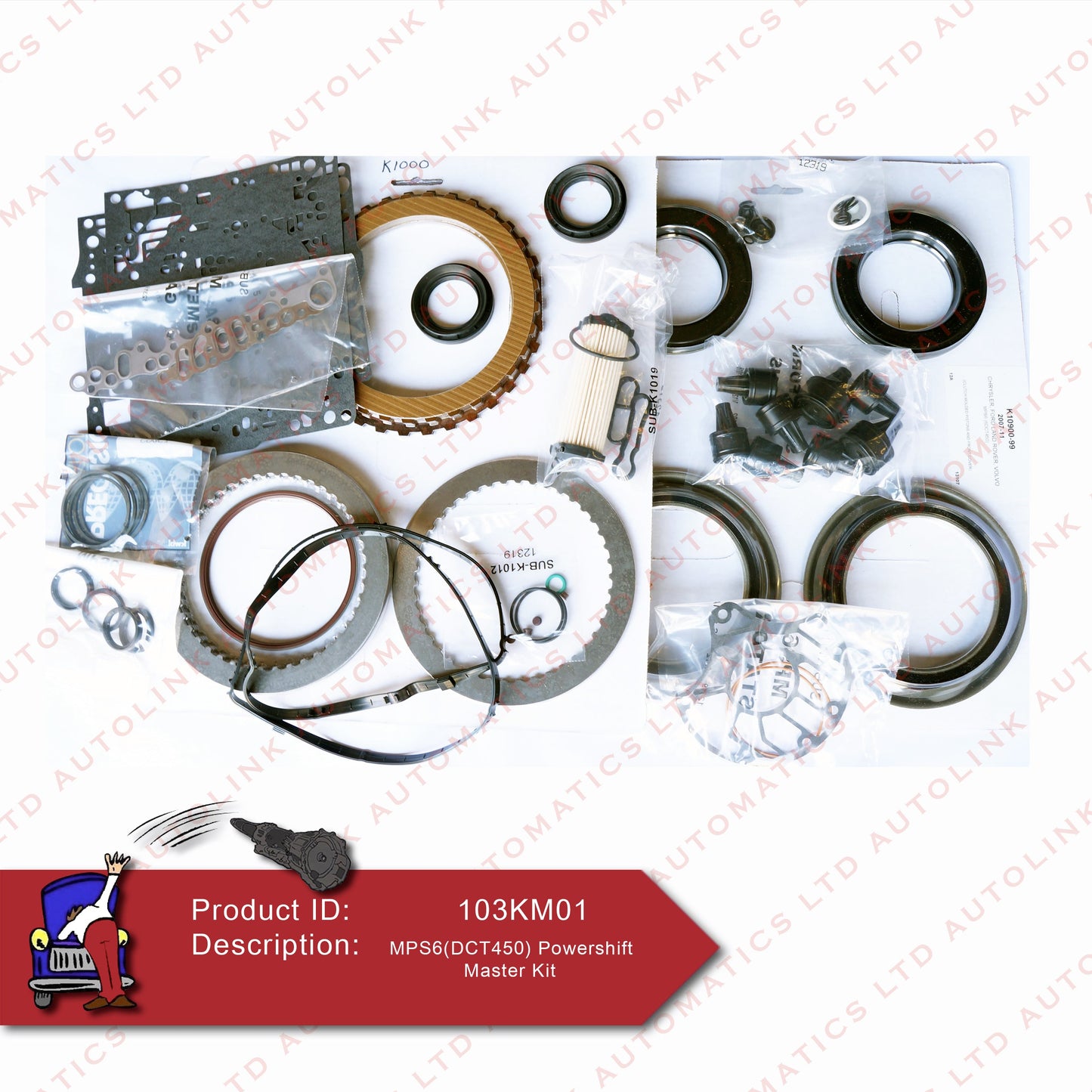 MPS6(DCT450) Powershift Master Kit