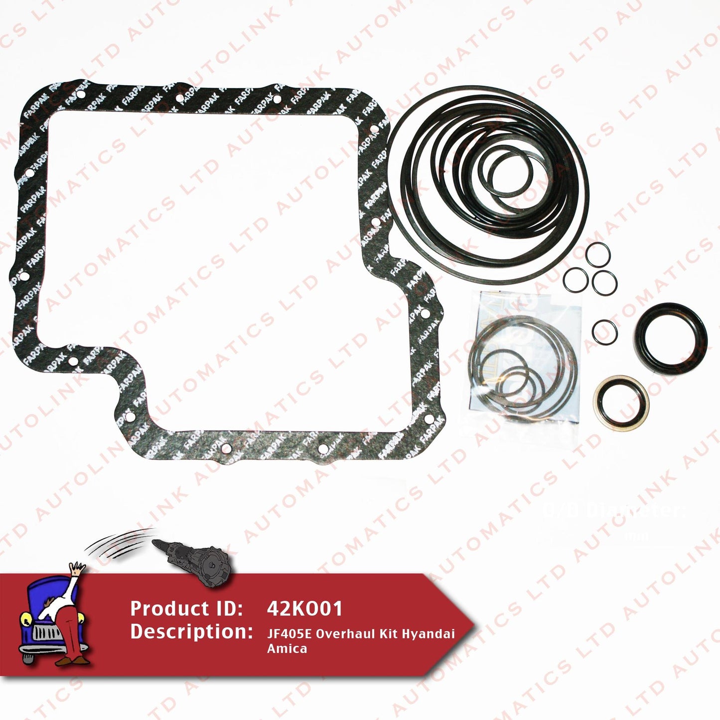 JF405E Overhaul Kit Hyandai Amica