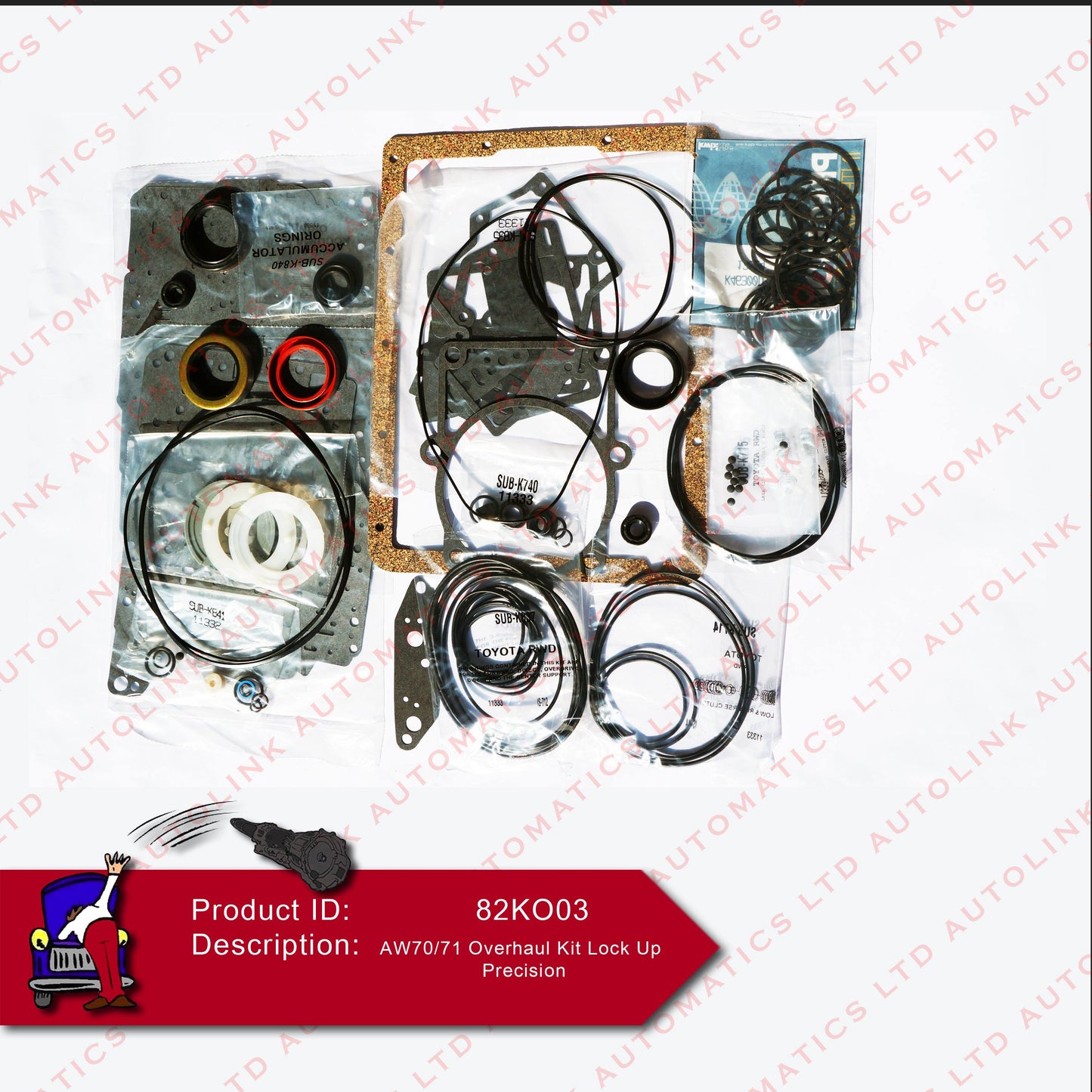 AW70/71 Overhaul Kit Lock Up Precision