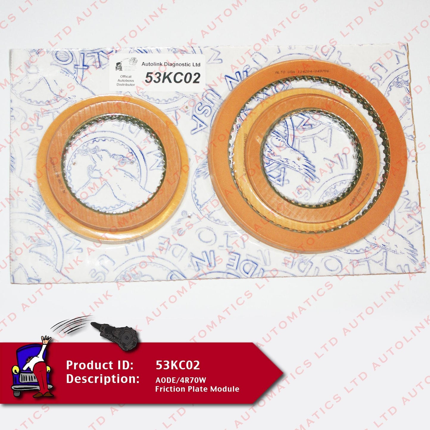 AODE/4R70W Friction Plate Module