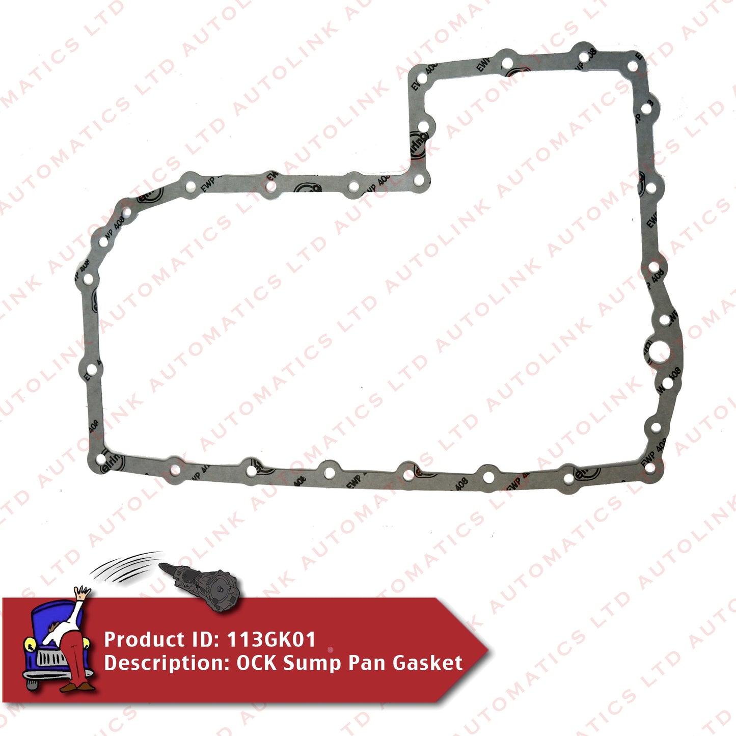 DL382, 0CK Sump Pan Gasket