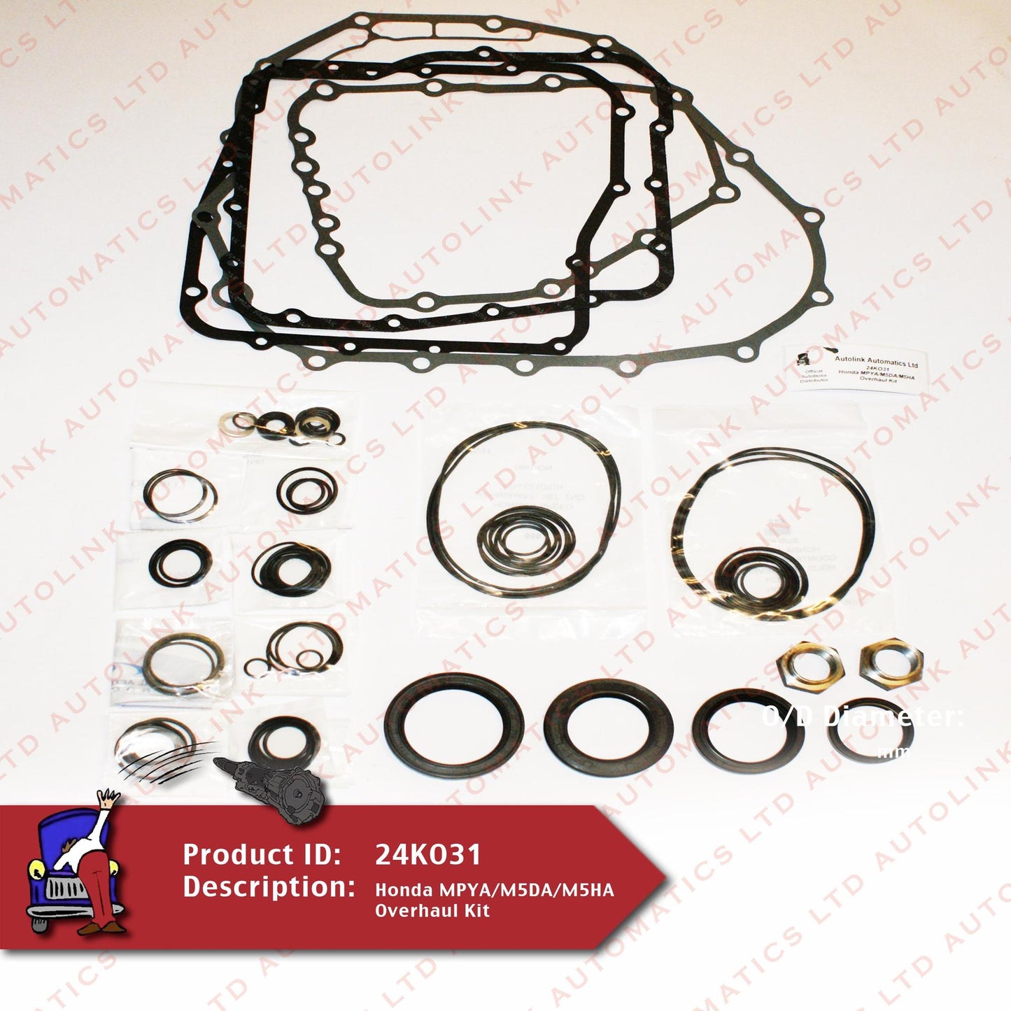 Honda MPYA/M5DA/M5HA Overhaul Kit