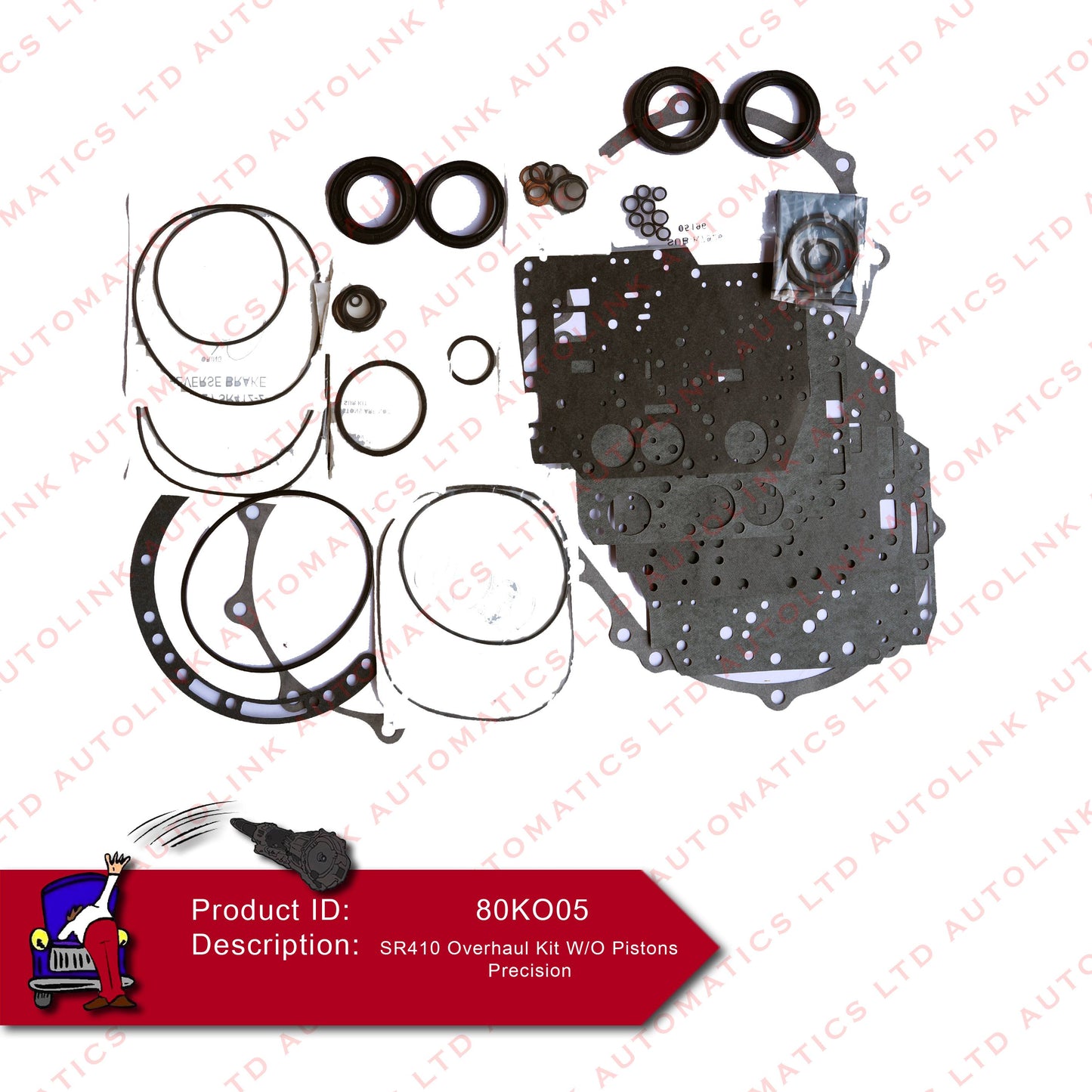 SR410 Overhaul Kit W/O Pistons Precision