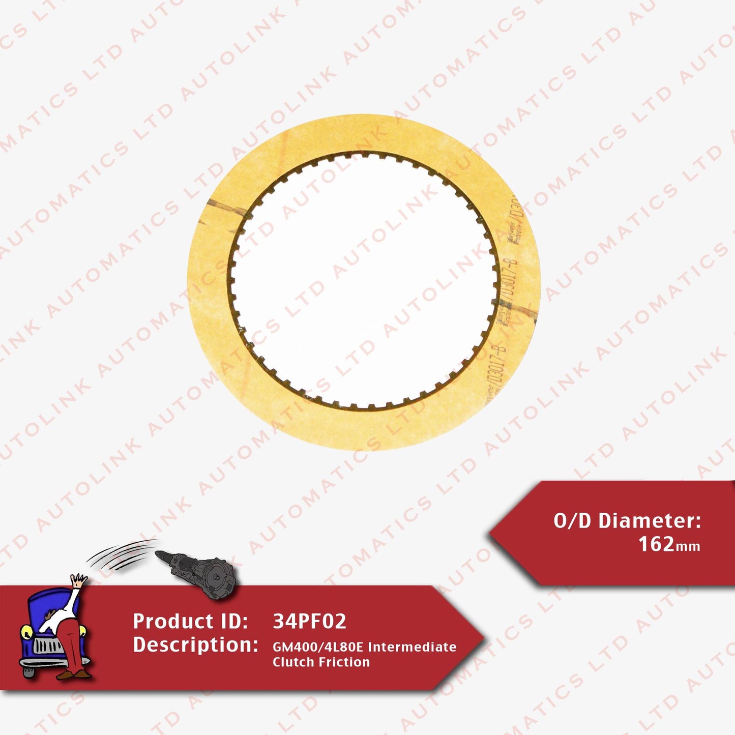 GM400/4L80E Intermediate Clutch Friction