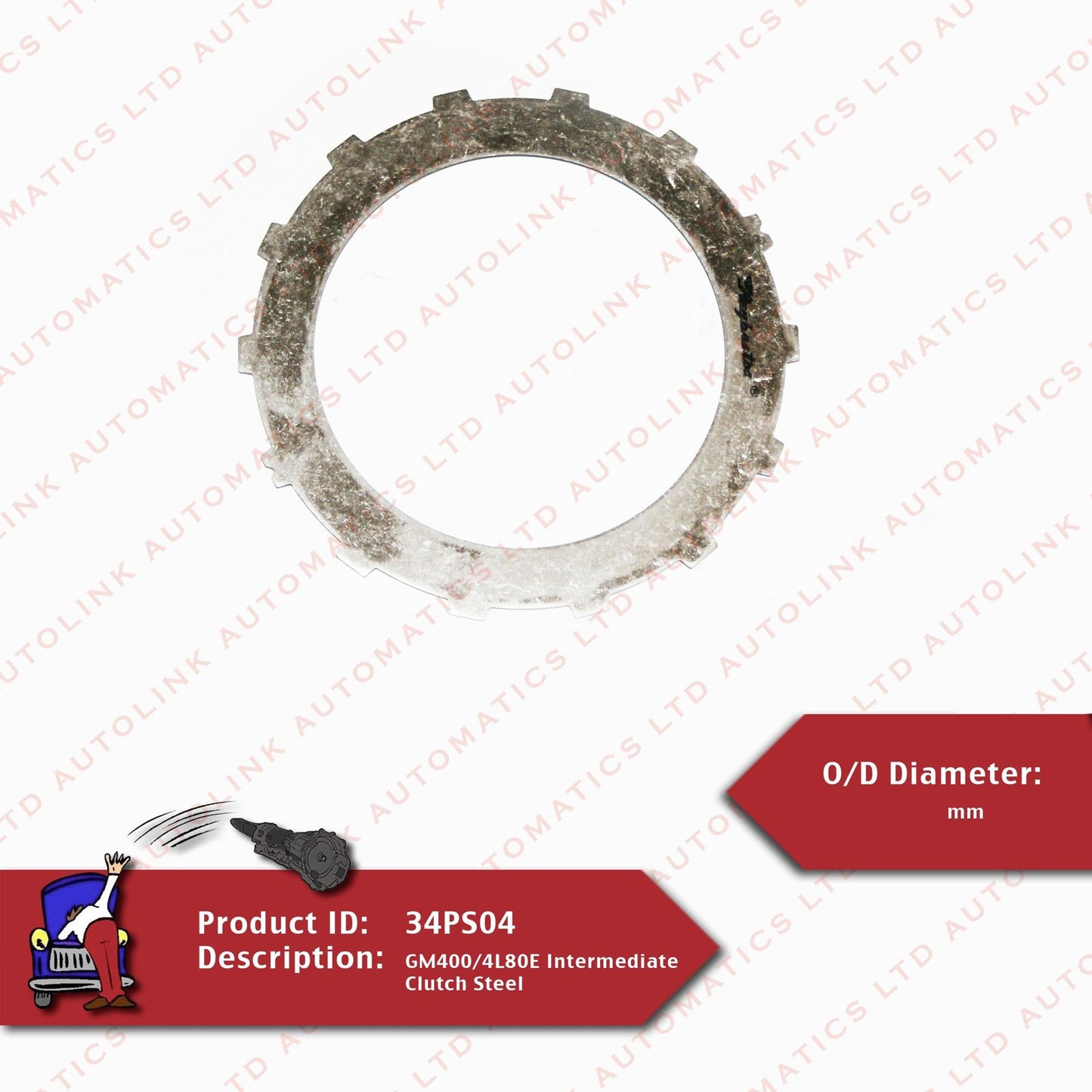 GM400/4L80E Intermediate Clutch Steel