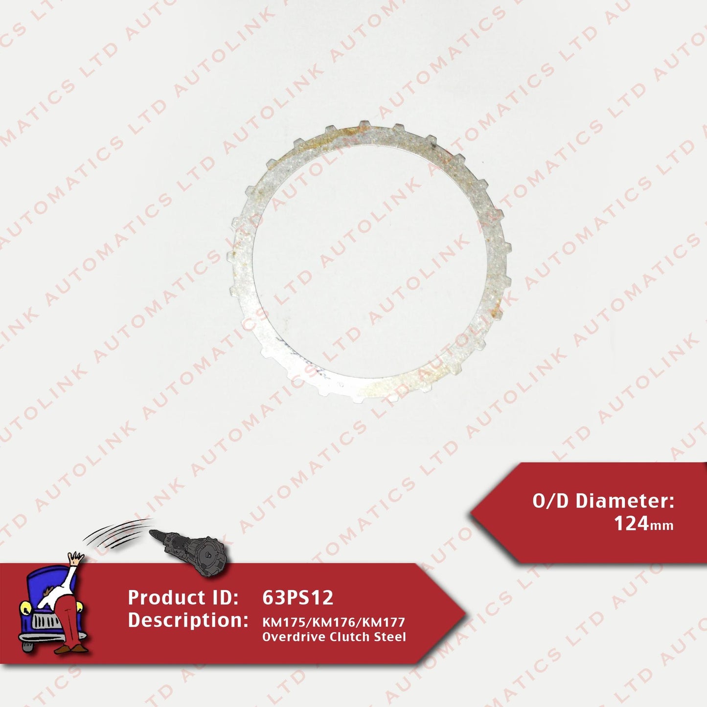 KM175/KM176/KM177 Overdrive Clutch Steel