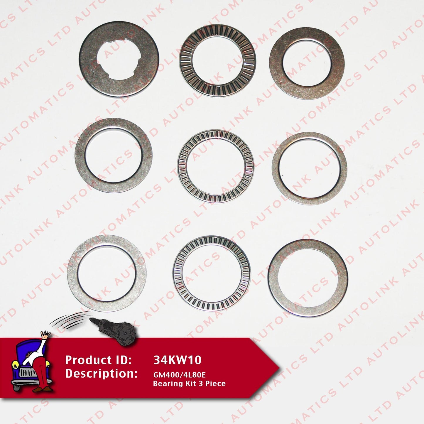 GM400/4L80E Bearing Kit 3 Piece