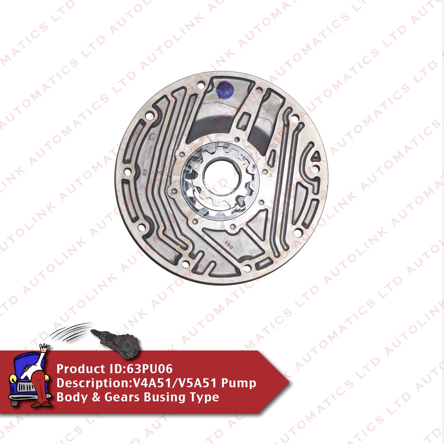 V4A51/V5A51 Pump Body & Gears Busing Type