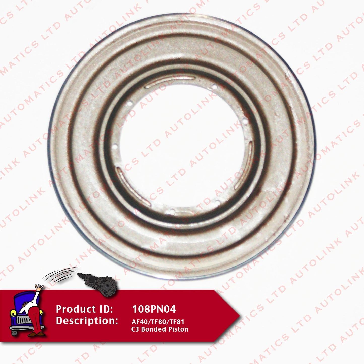 AF40/TF80/TF81 C3 Bonded Piston