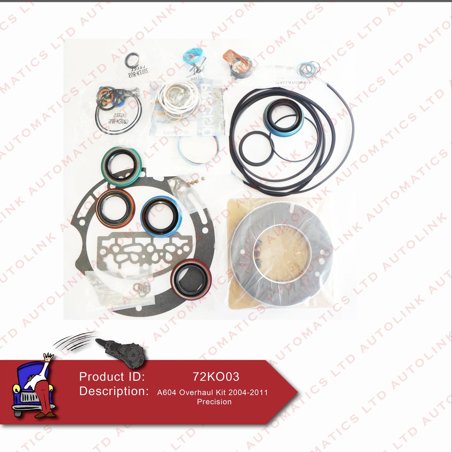 A604 Overhaul Kit 2004-2011 Precision