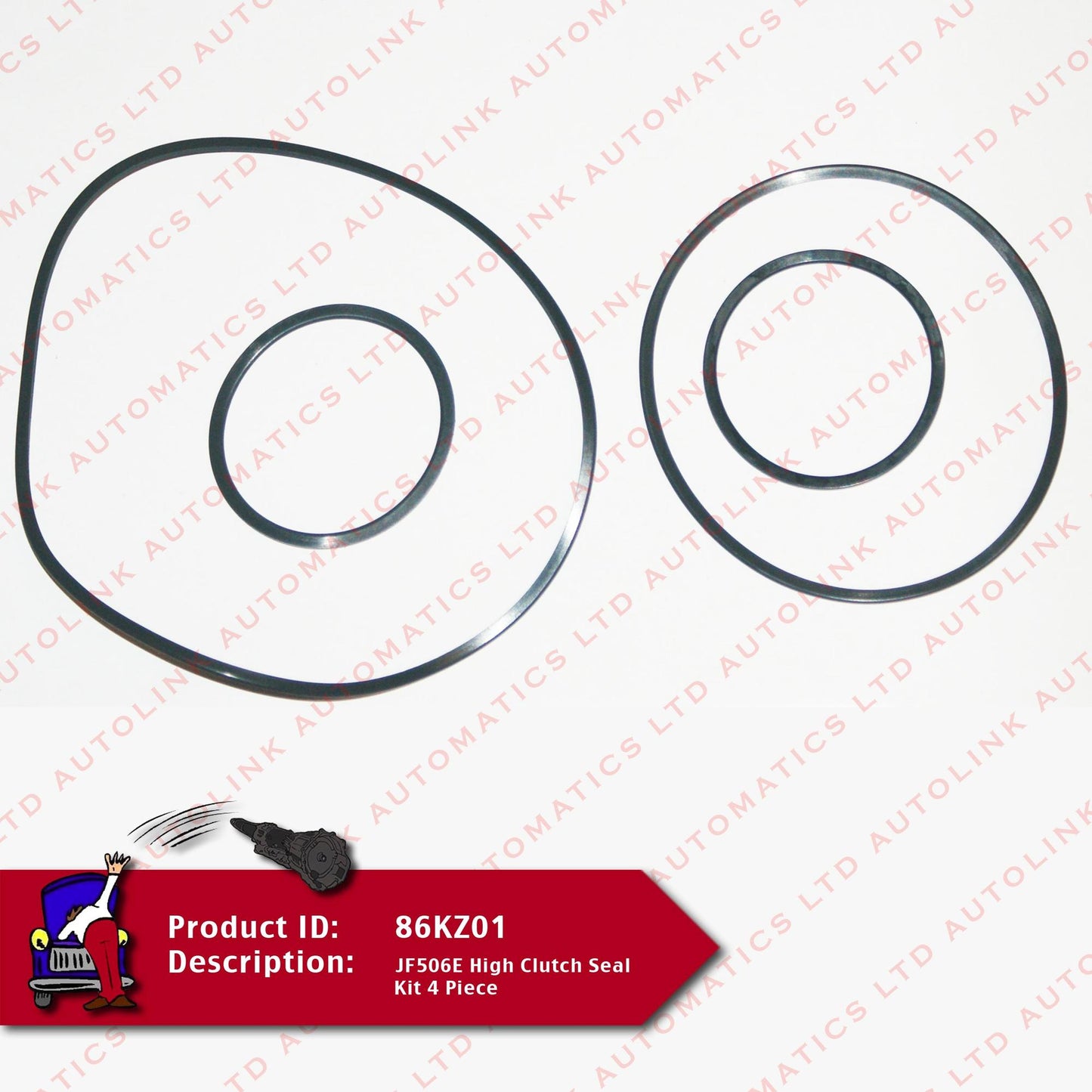 JF506E High Clutch Seal Kit 4 Piece