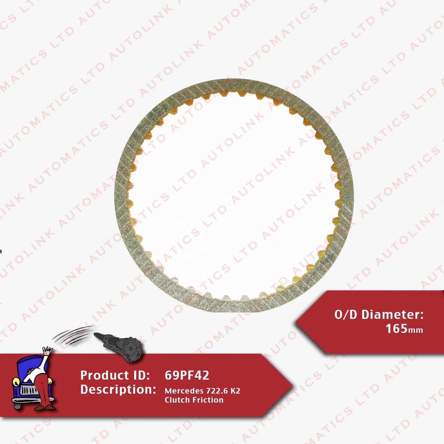 Mercedes 722.6 K2 Clutch Friction