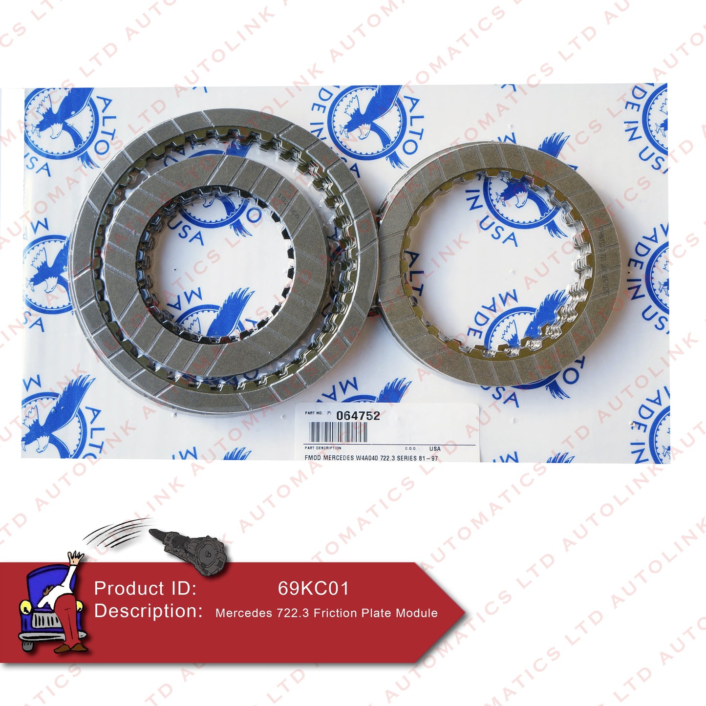 Mercedes 722.3 Friction Plate Module