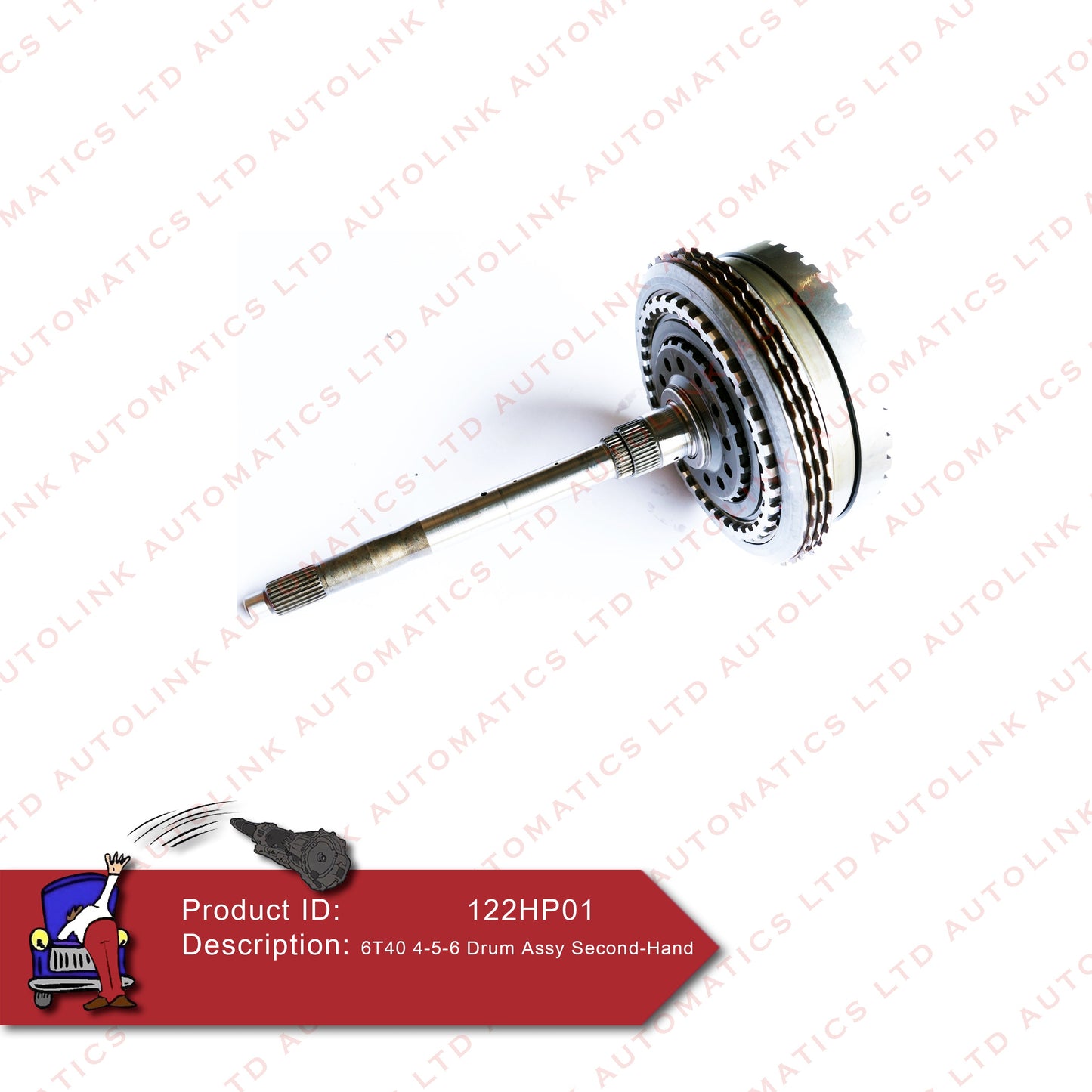 6T40 4-5-6 Drum Assy S/hand